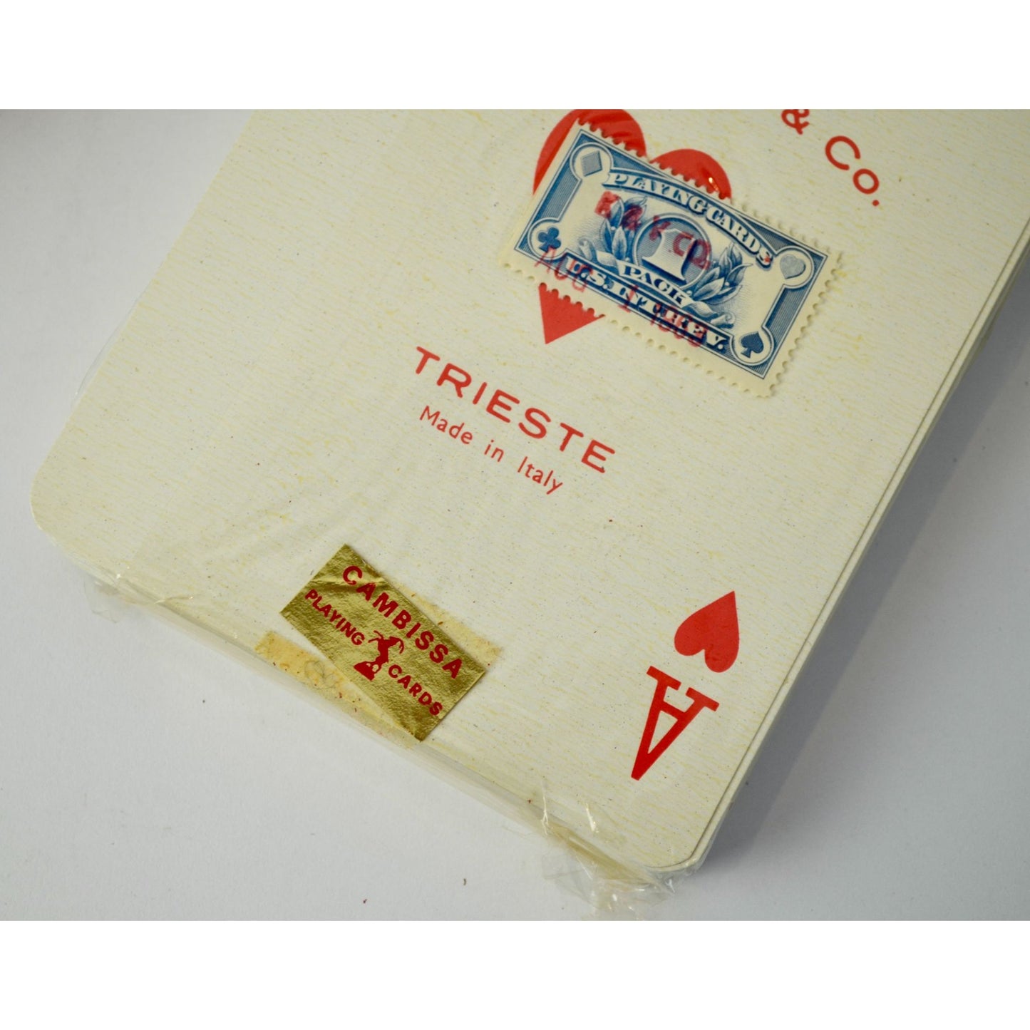 Kingsbridge Imperial King Size Playing Cards Cambissa Made in Italy