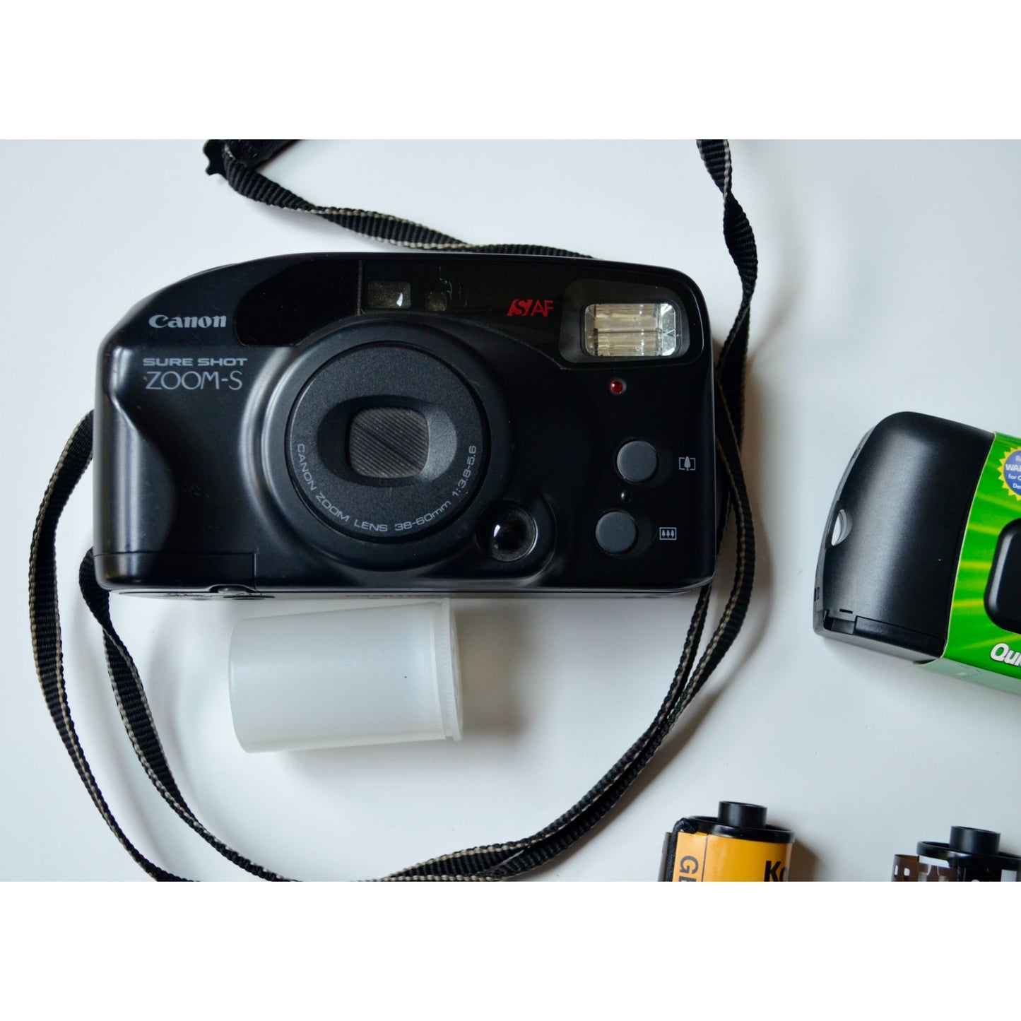 Canon Sure Shot Zoom-S Film Camera UNTESTED