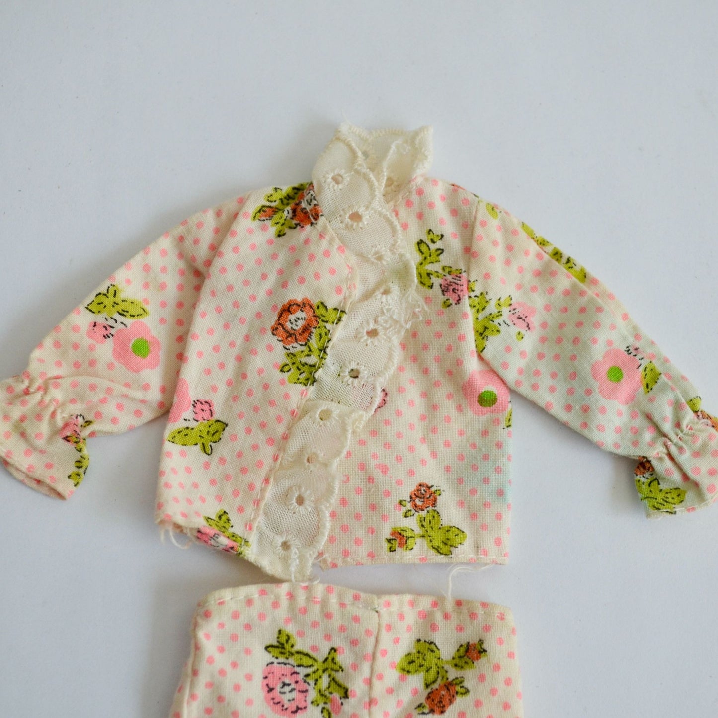 Mattel Barbie Skipper 7713 Get Up & Go Pajama Set Pants Shirt