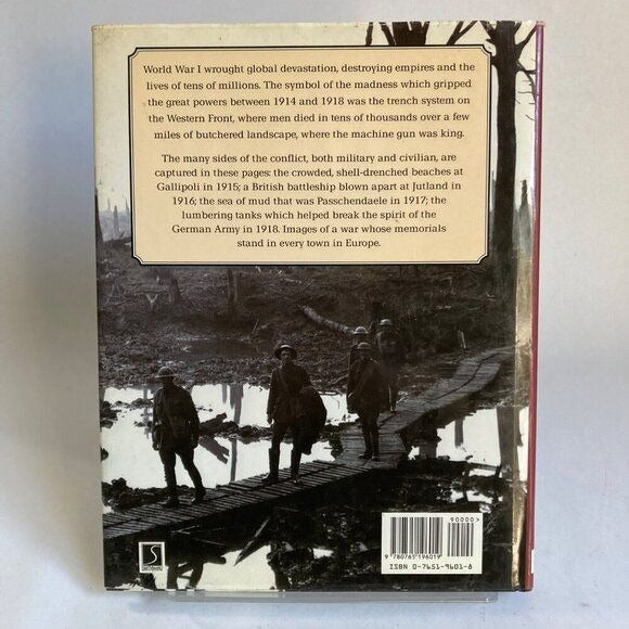 World War I in Photographs Book by Robin Cross Hardcover WWI Military