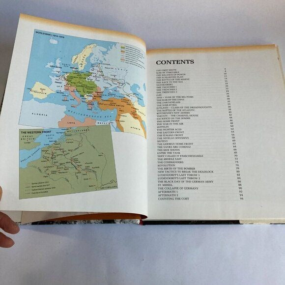 World War I in Photographs Book by Robin Cross Hardcover WWI Military