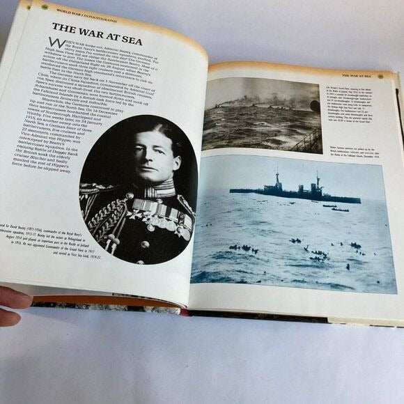 World War I in Photographs Book by Robin Cross Hardcover WWI Military