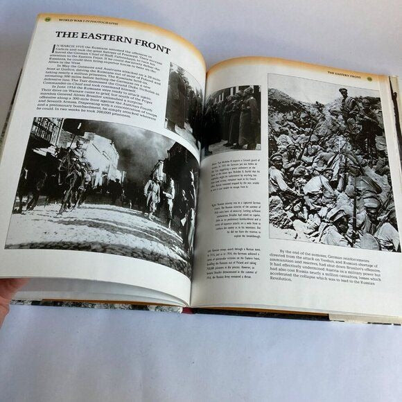 World War I in Photographs Book by Robin Cross Hardcover WWI Military
