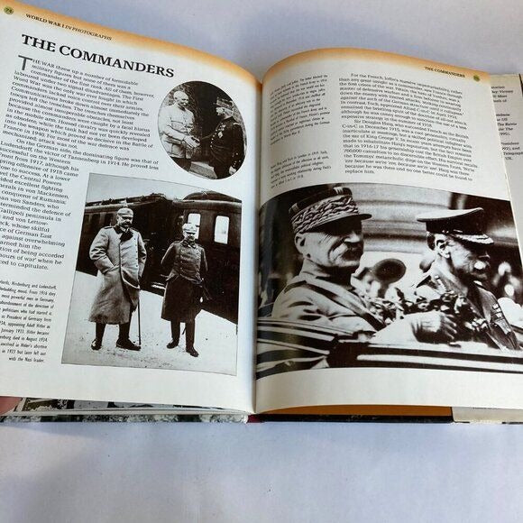 World War I in Photographs Book by Robin Cross Hardcover WWI Military