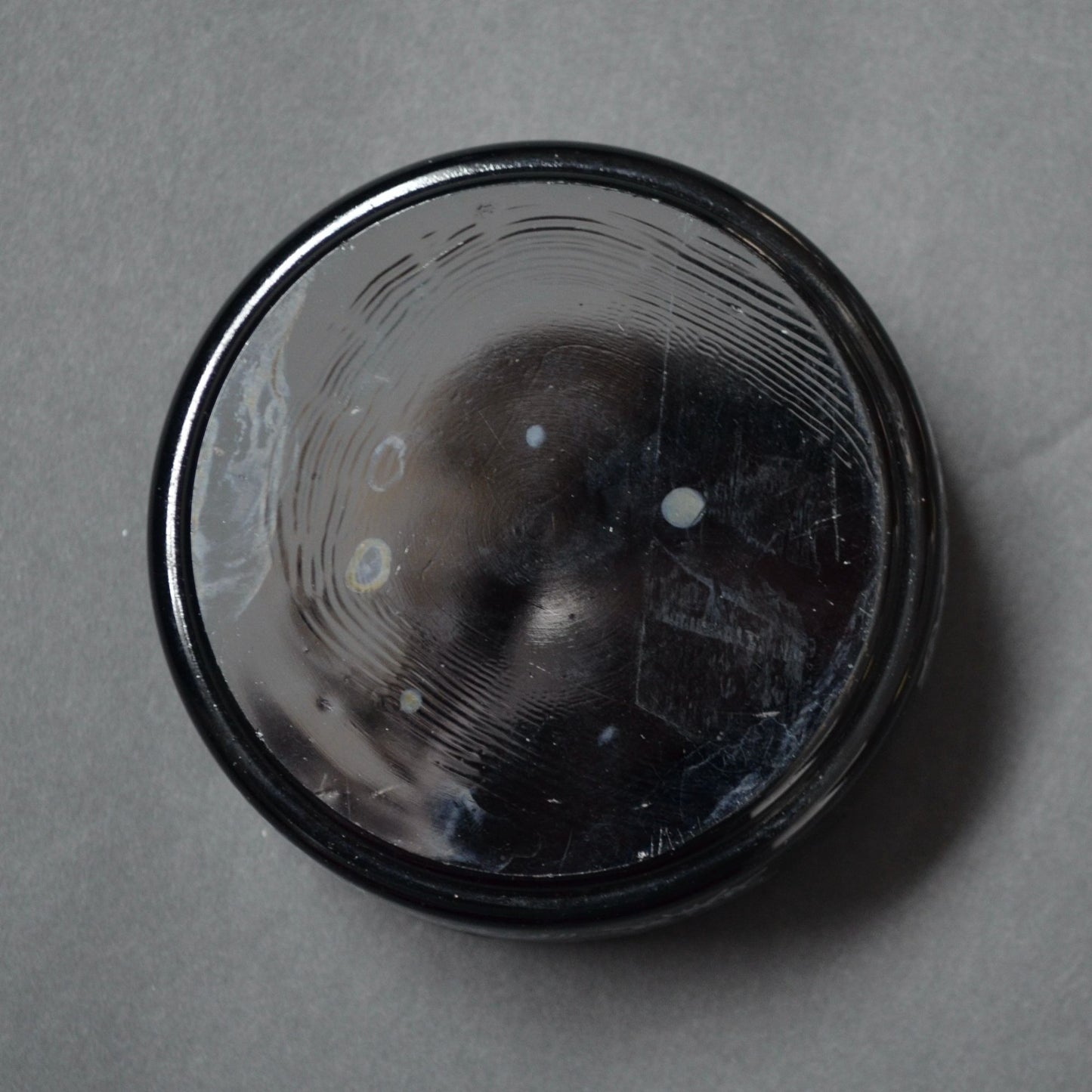 Golden Nugget Las Vegas Casino Black Glass Ashtray Vintage