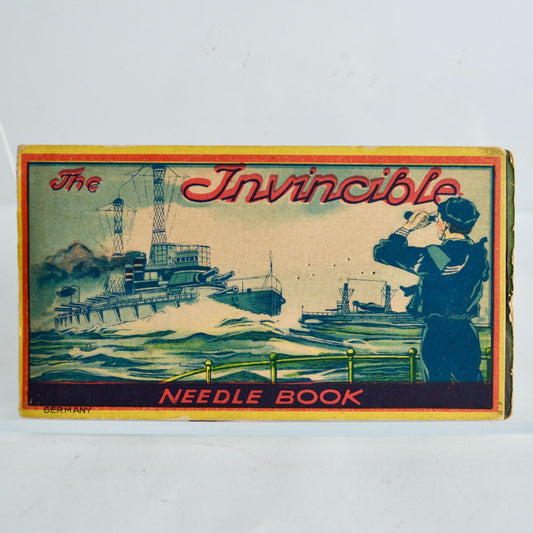 The Invincible Needle Book Germany Blimp Sailors Westfield 1923