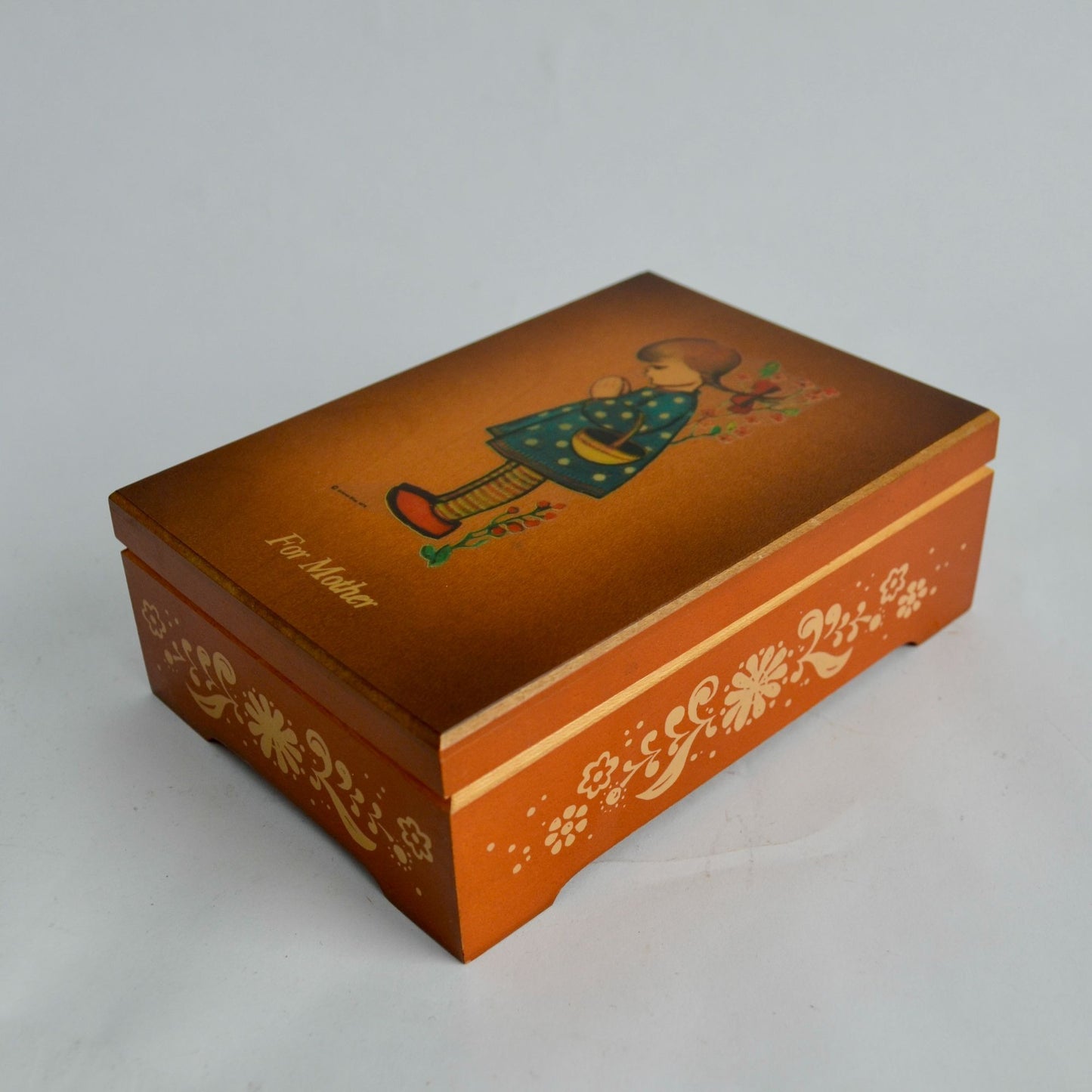 Hummel 1976 For Mother Music Box Vintage The Most Beautiful Girl