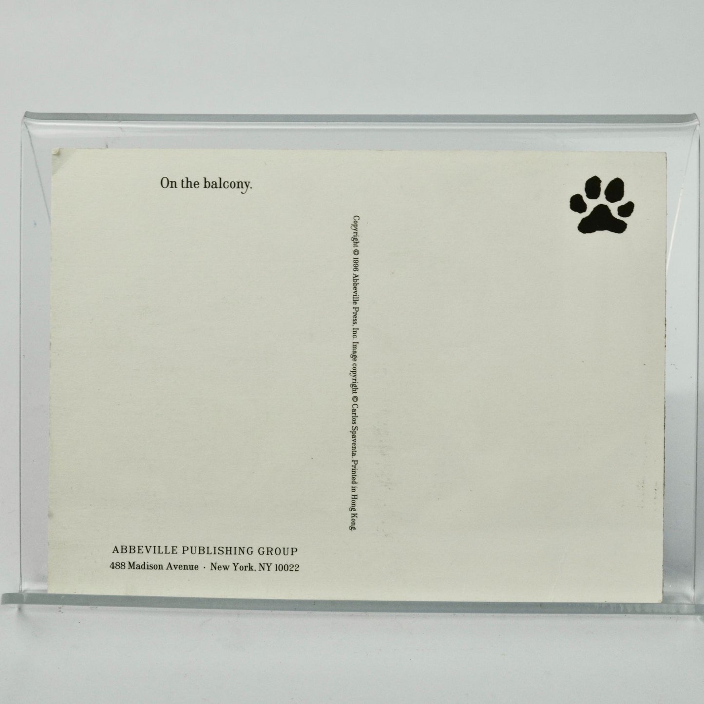 1996 Abbeville Cat Postcard Two Orange Cats