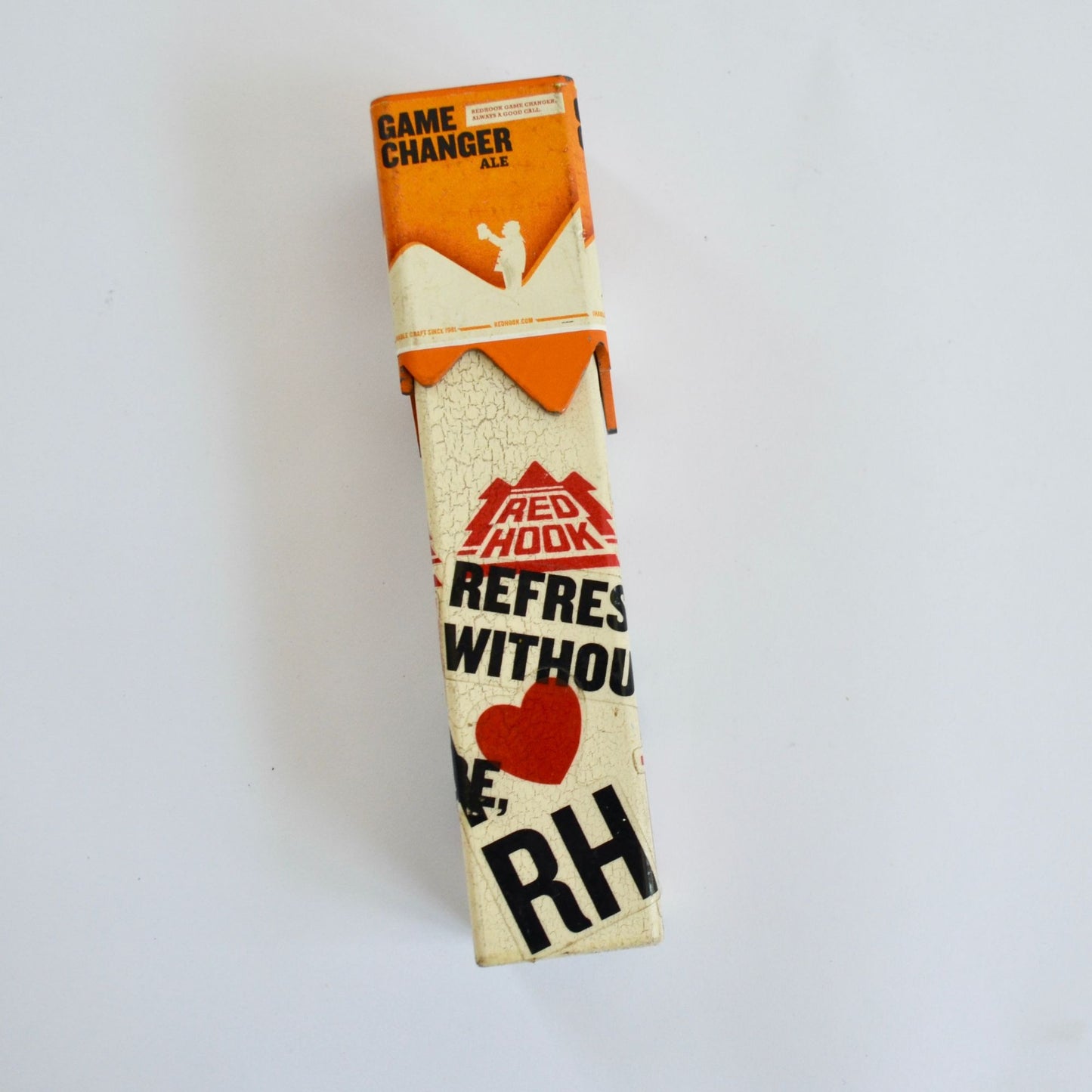 Red Hook Game Changer Ale Tap Handle Beer Short 7.25" Seattle, Washington USA