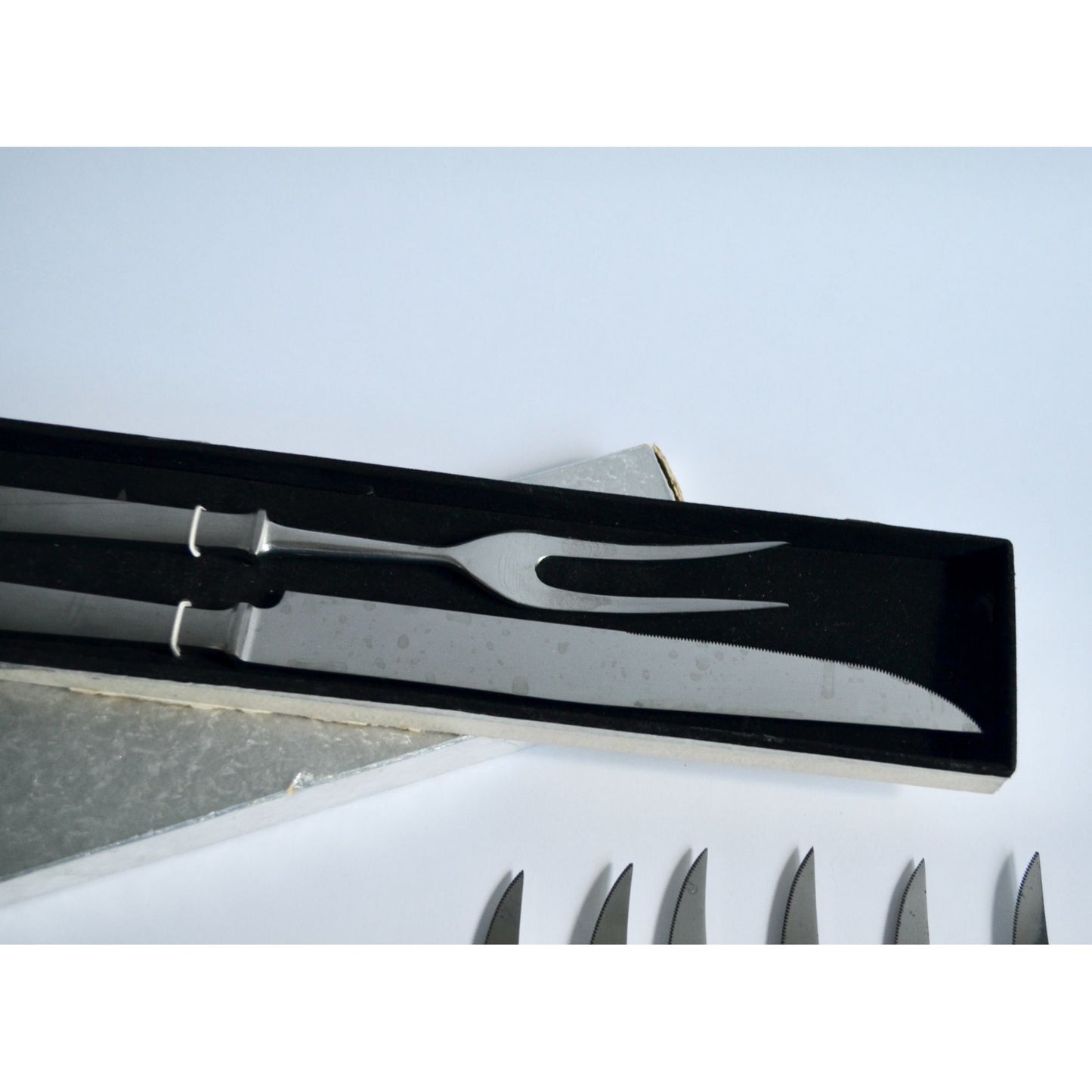 Chef Pierre Hot Forged Stainless Steel Carving & Steak Knife Set