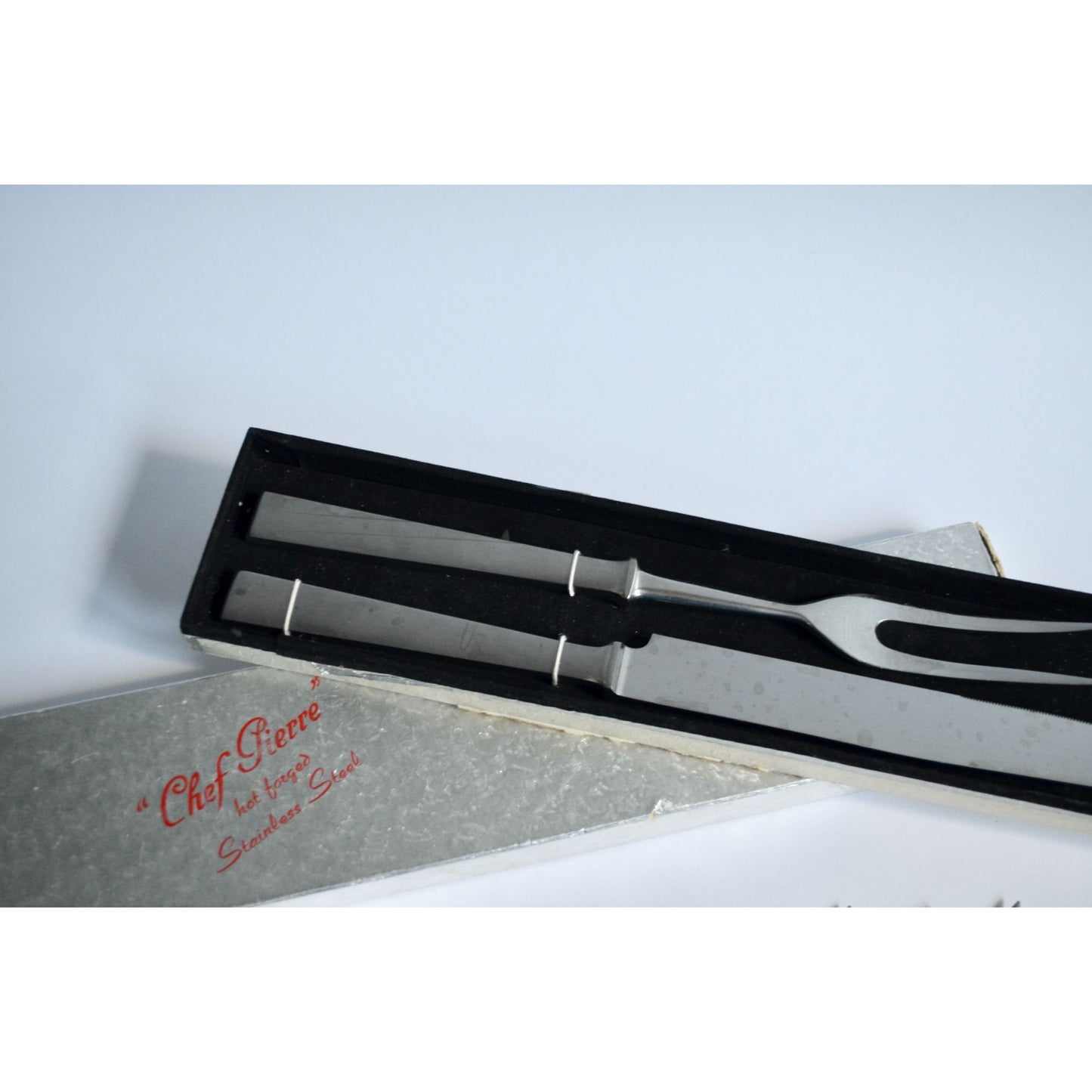Chef Pierre Hot Forged Stainless Steel Carving & Steak Knife Set