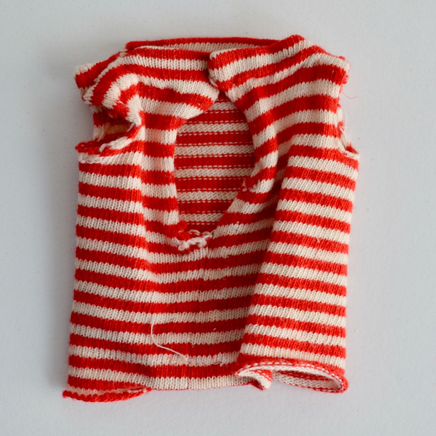 Mattel Barbie 1963 Red White Stripe Shirt