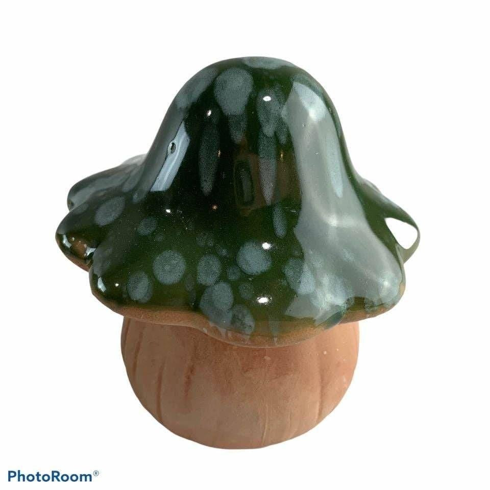 New Ceramic Mushroom Garden Decor
