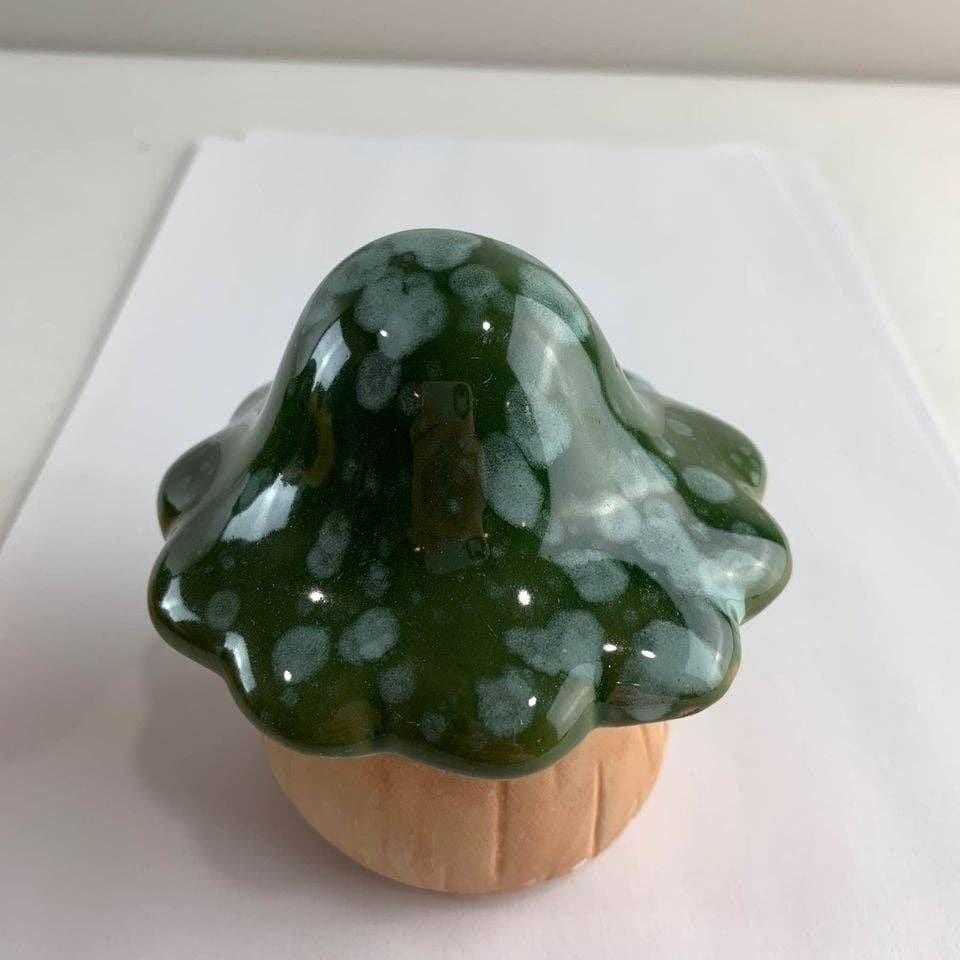 New Ceramic Mushroom Garden Decor