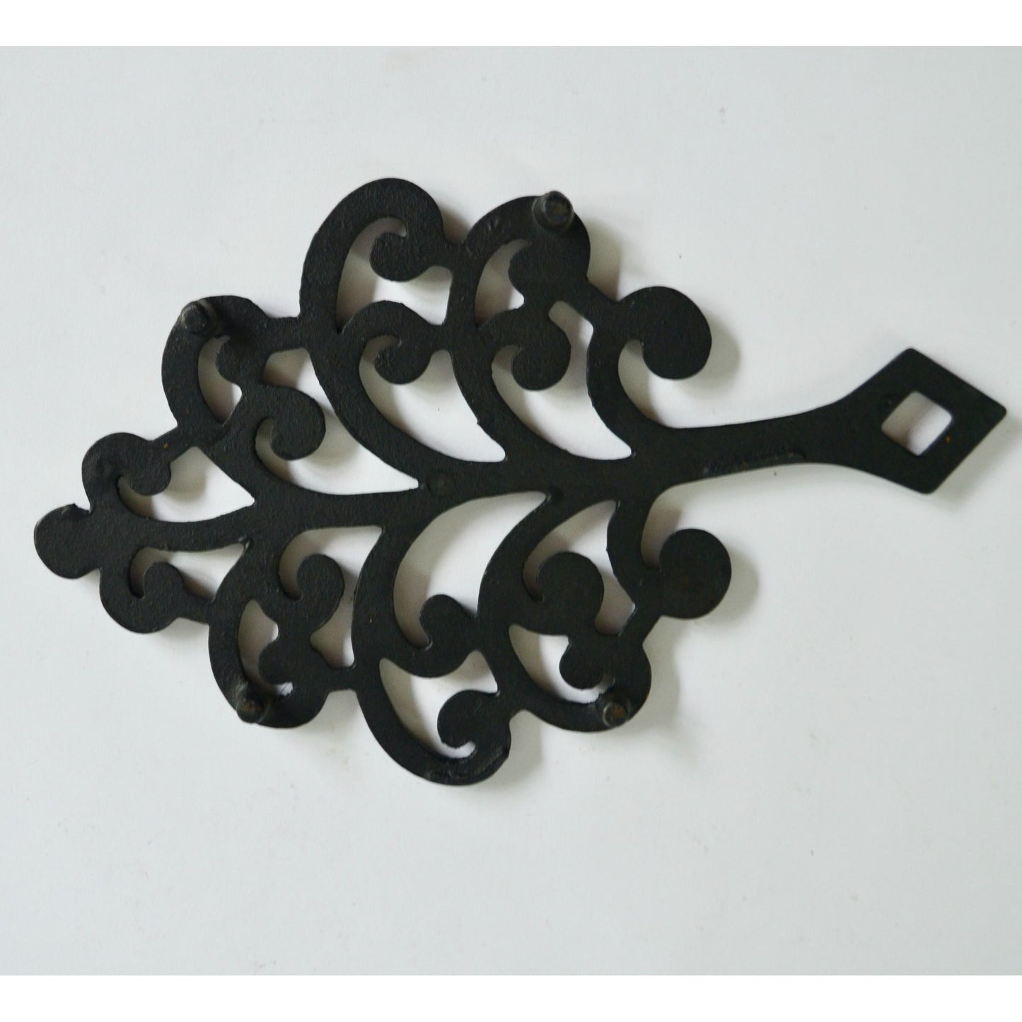 Vintage Cast Iron Trivet Tree of Life