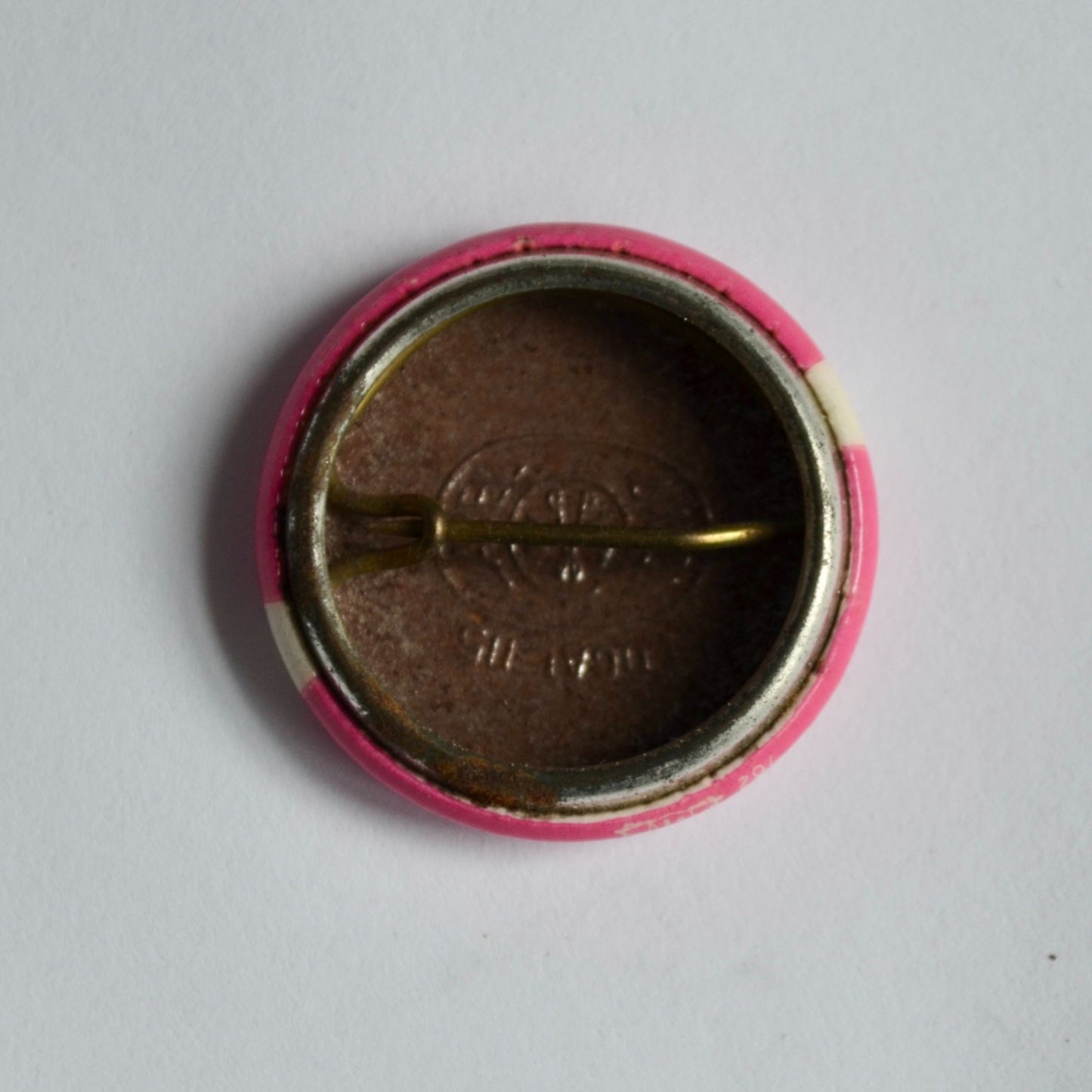 1961 Int'l Brotherhood of Electrical A.F. of L. Workers Pin Pink Button 292