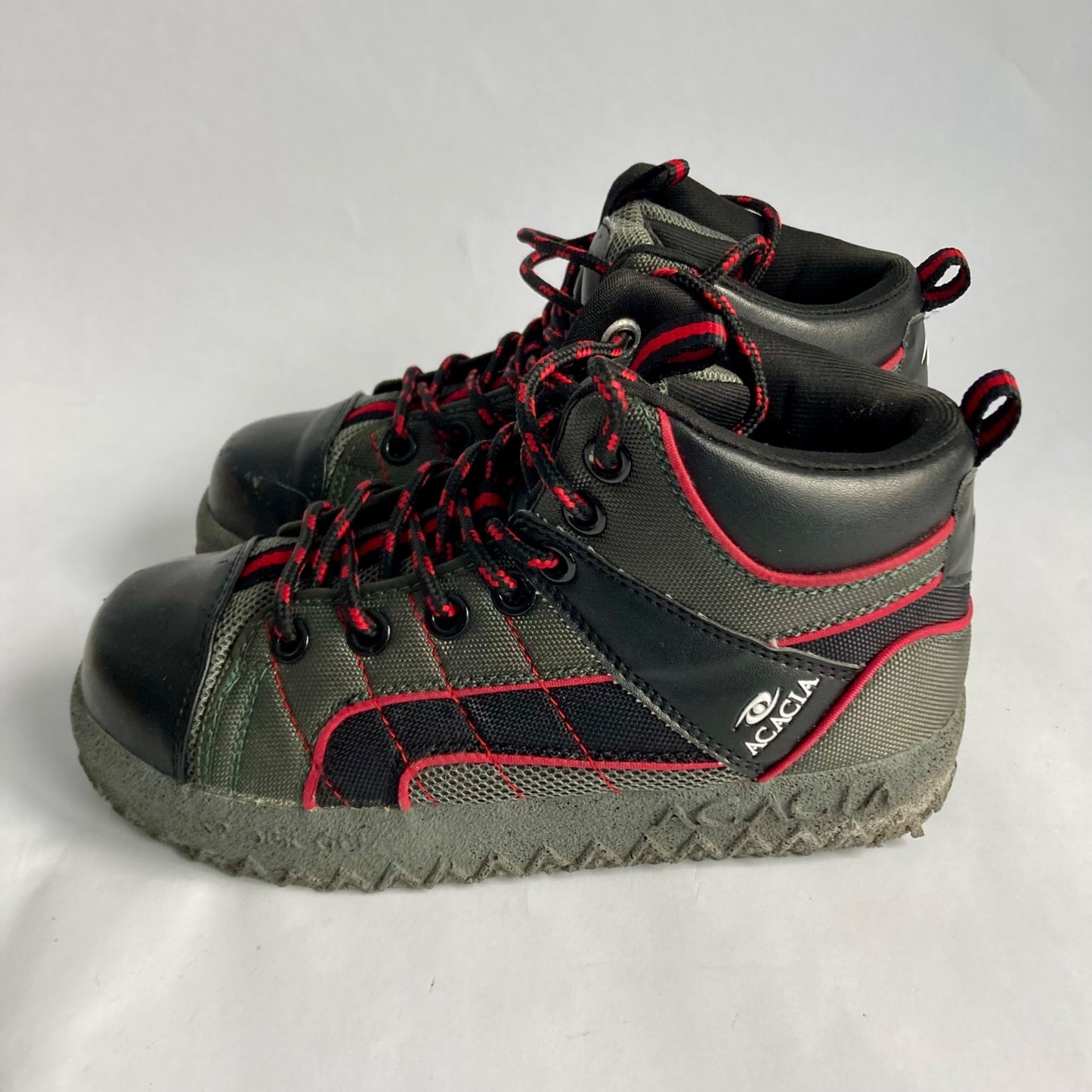 Acacia Spider Gel Broomball Shoes Men's Size 5 Women's 7 Broom Ball Boots