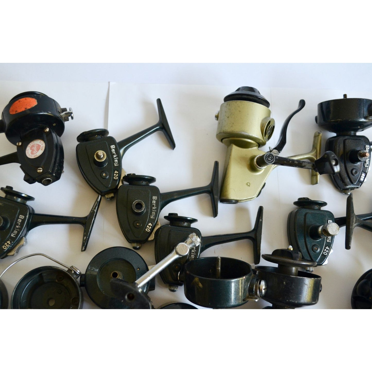 Vintage Berkley Spinning Reels Parts Lot 4200 420 Castamatic FOR PARTS OR REPAIR