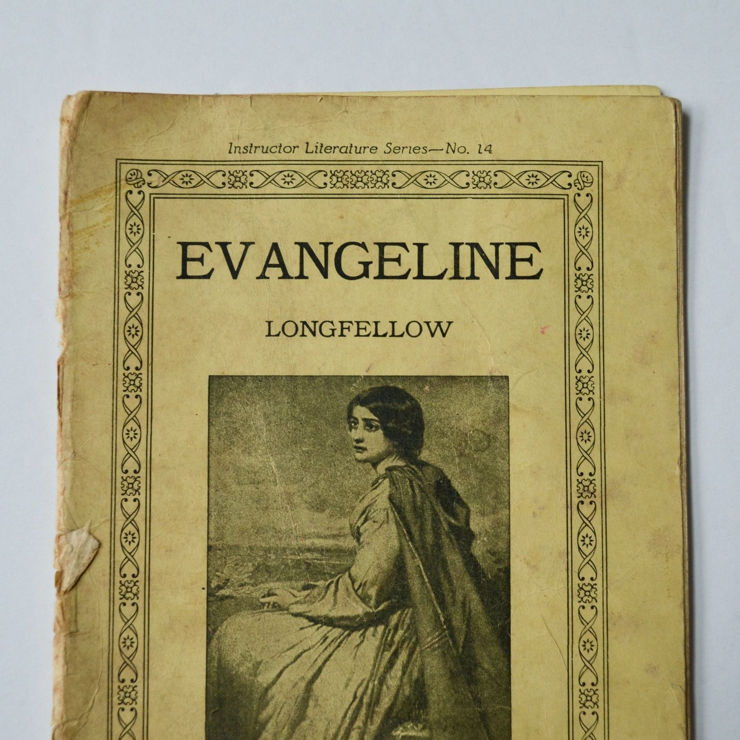 Evangeline Longfellow Instructor Literature Series No. 14 Antique Booklet 1900s