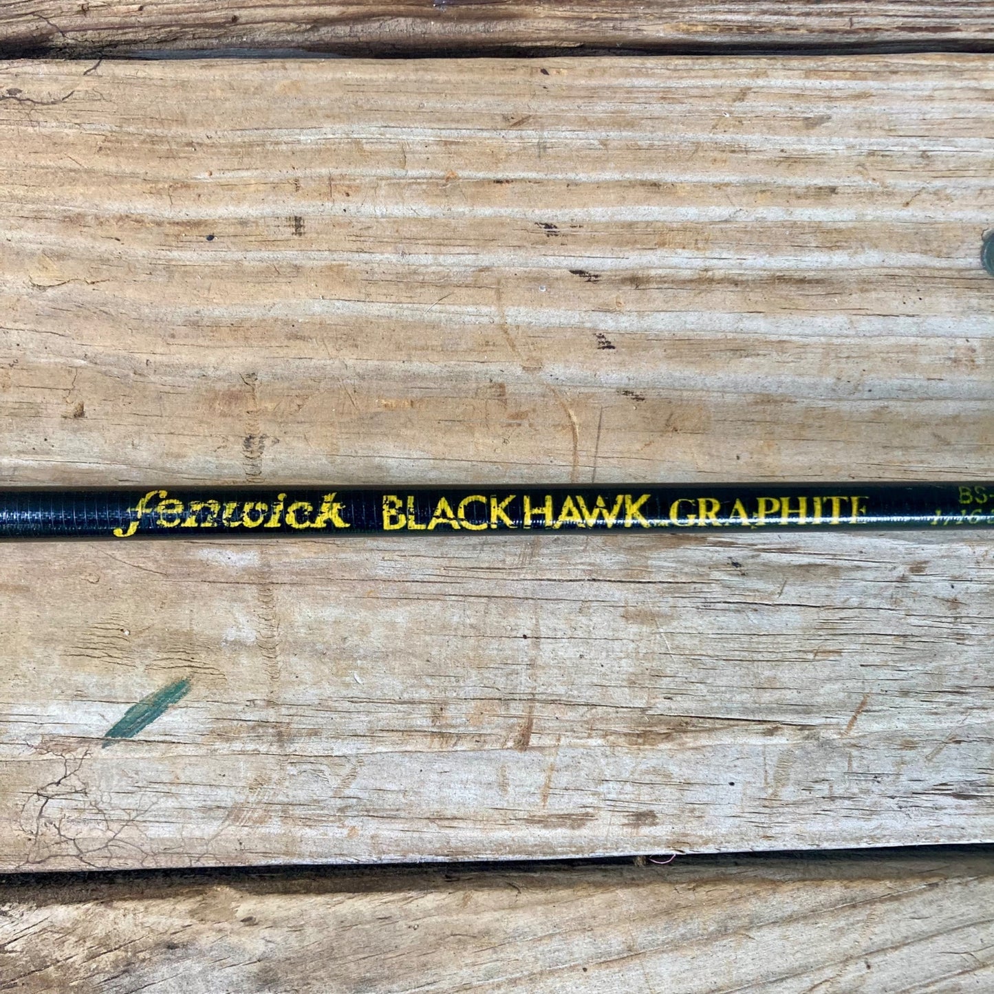 Vintage Fenwick Blackhawk BS-60-ML 6' Spinning Rod Fishing BROKEN TIP