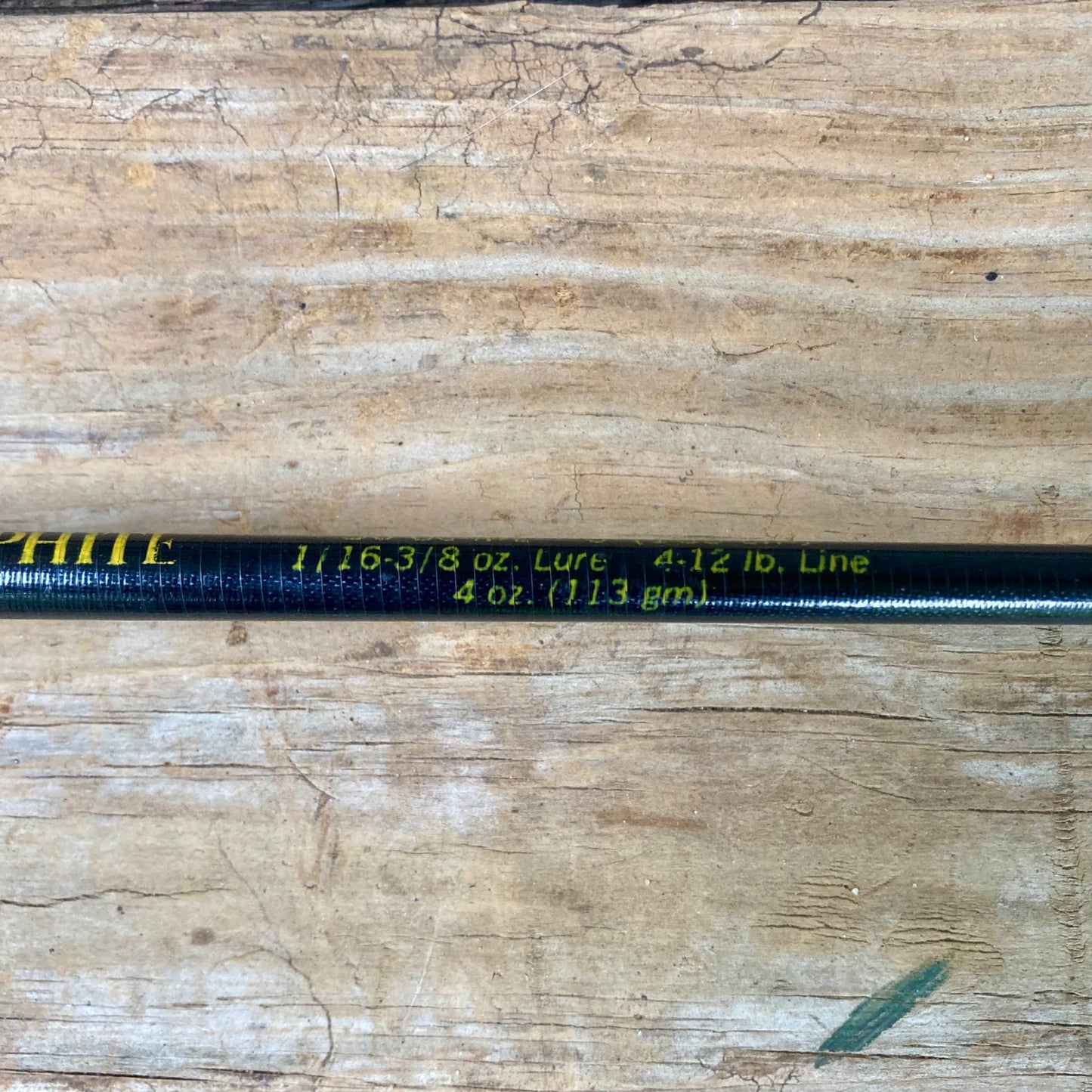 Vintage Fenwick Blackhawk BS-60-ML 6' Spinning Rod Fishing BROKEN TIP