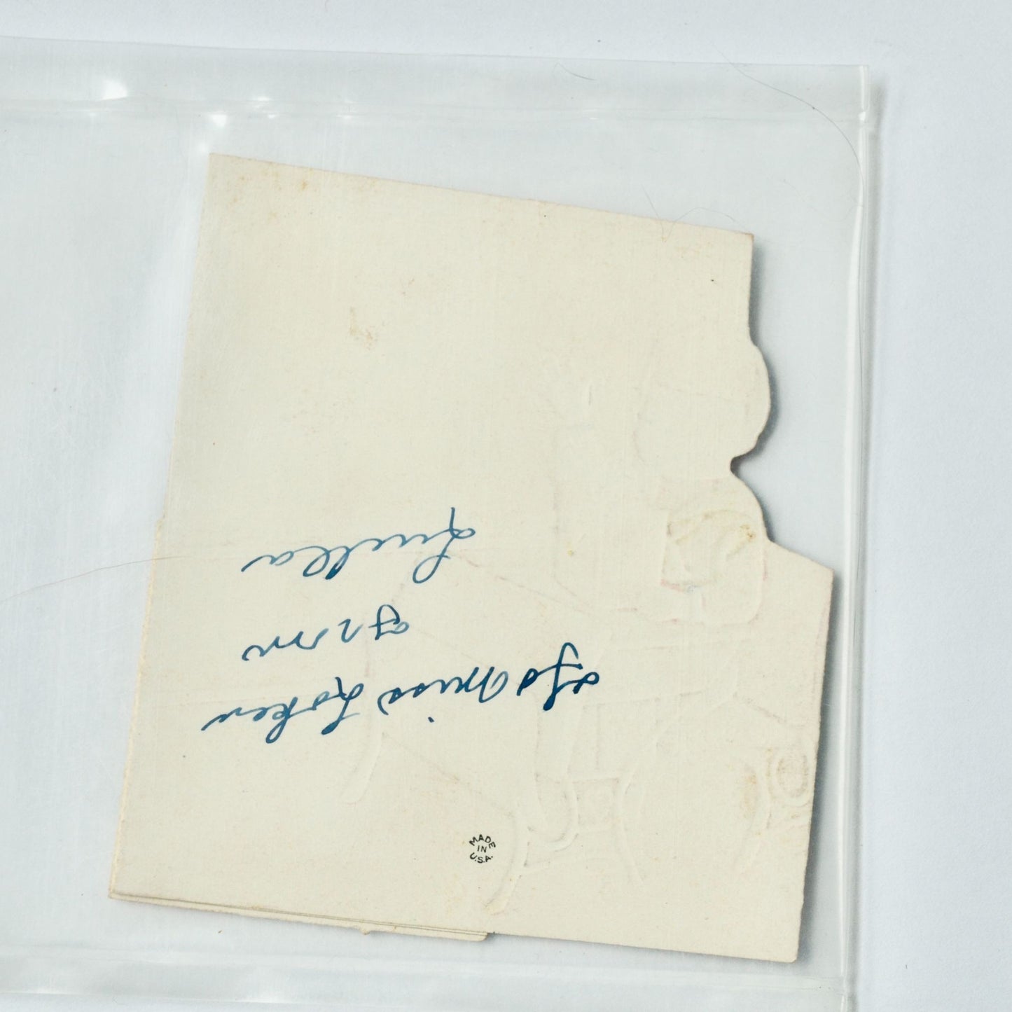 Vintage Valentine's Day Card U-R My Valentine I Love You School