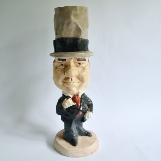 WC Fields ESCO Style 20 Handpainted Chalkware Figurine Vintage 16"