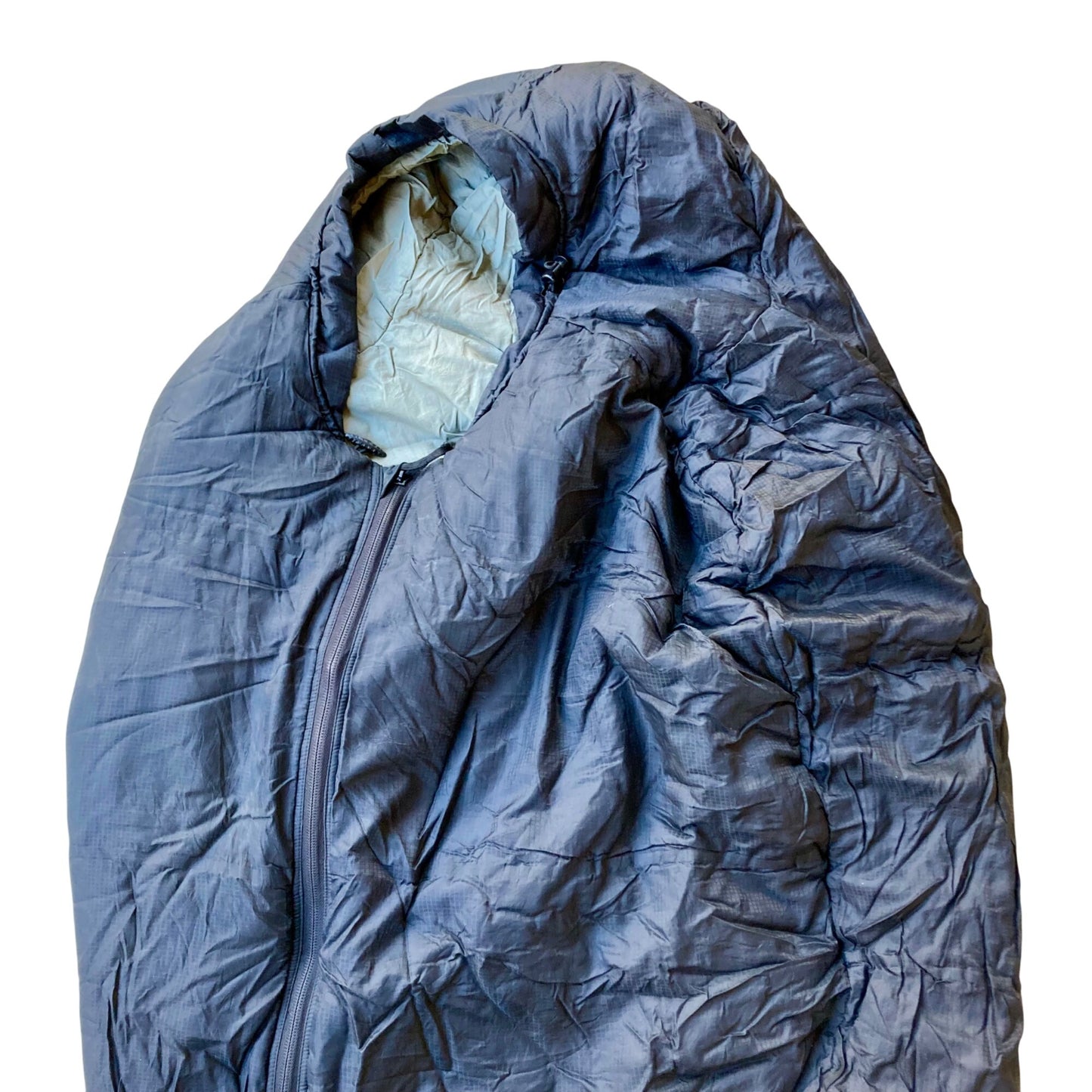 US Military Outer Sleeping Bag Extreme Cold Weather Black Army HAS A TEAR