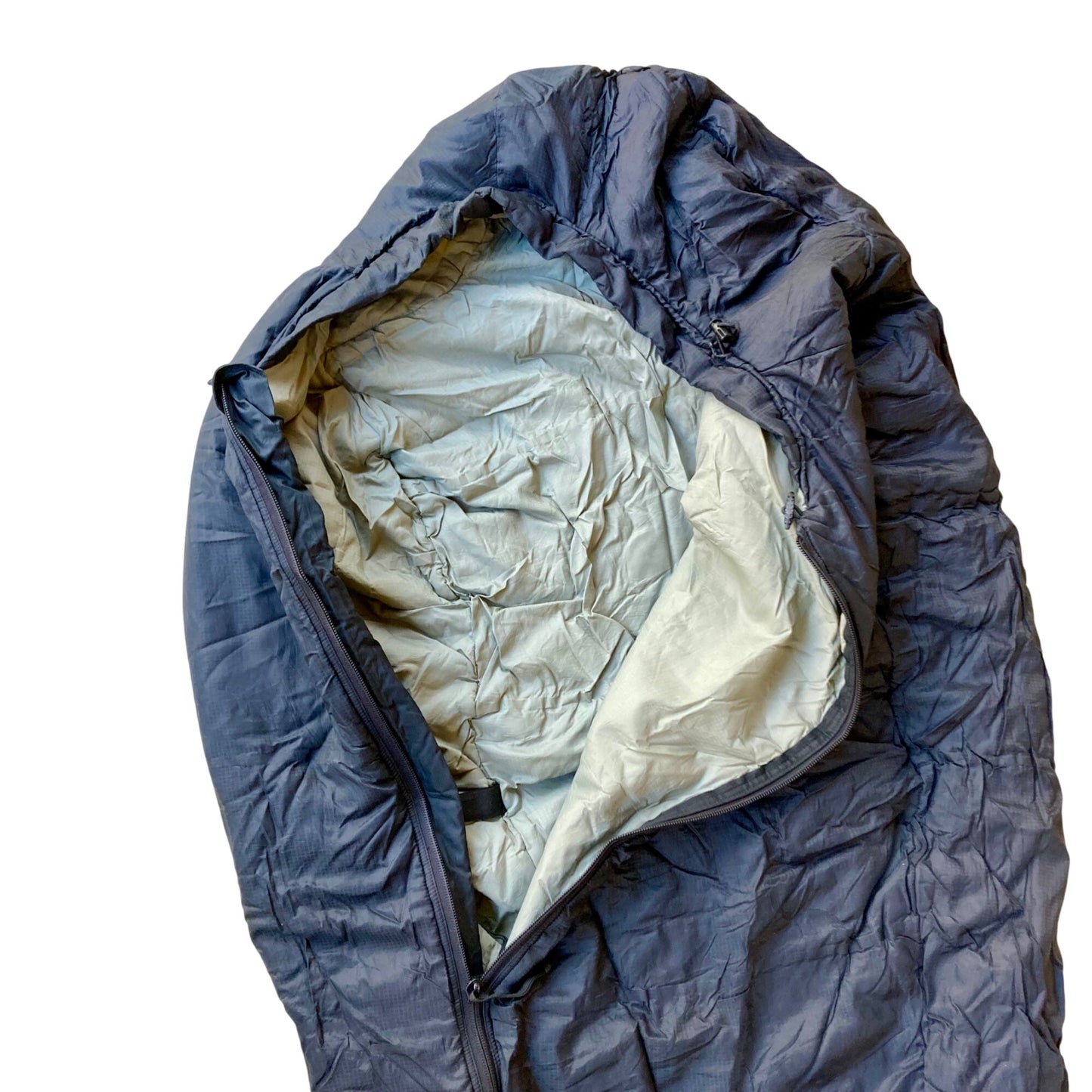 US Military Outer Sleeping Bag Extreme Cold Weather Black Army HAS A TEAR