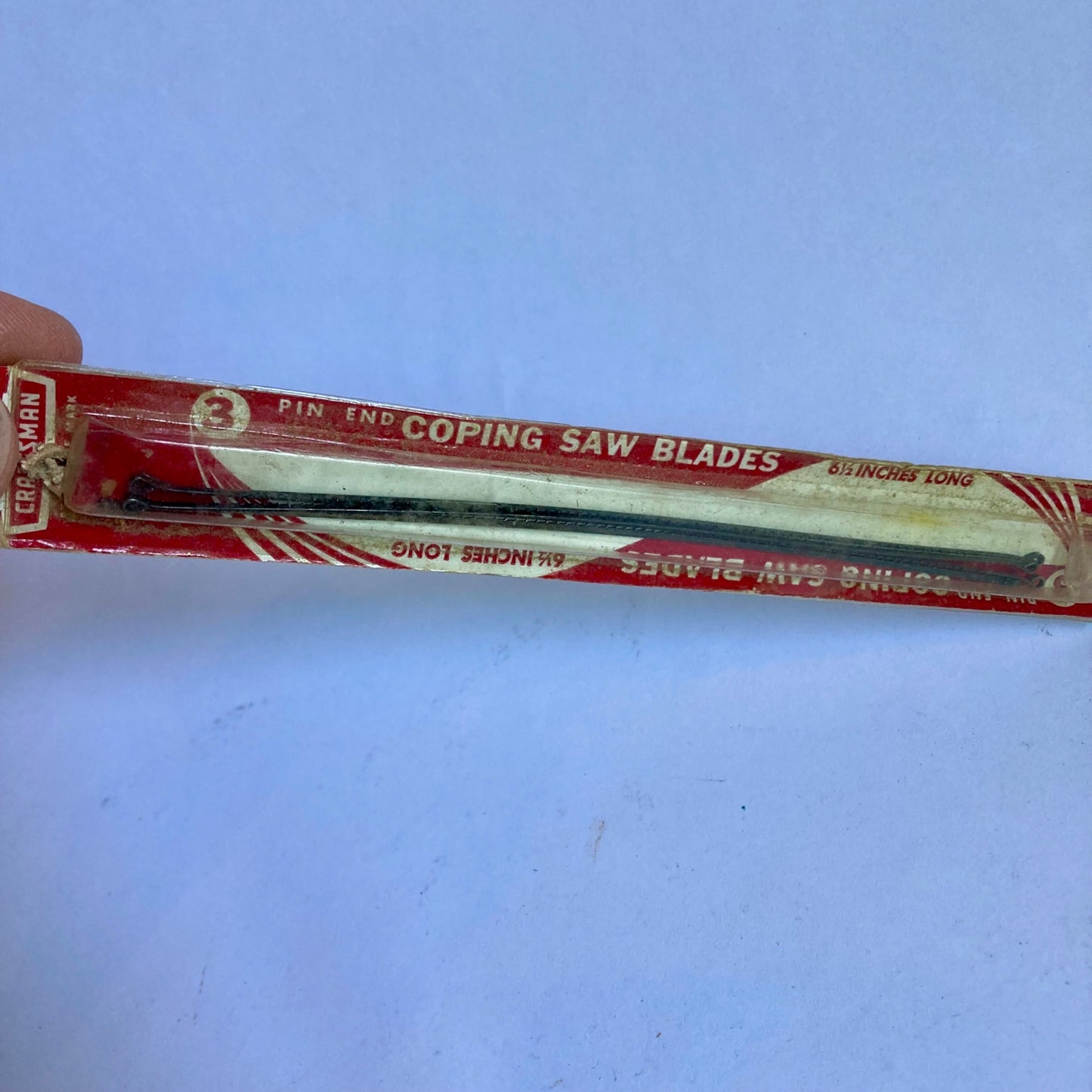 Lot Vintage Coping Saw Blades Disston No. 2 Loop End & Craftsman 6.5 Pin-End