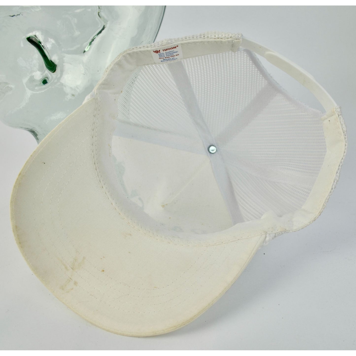 Vintage Rams White Green Barn Farming Hat Trucker Braided