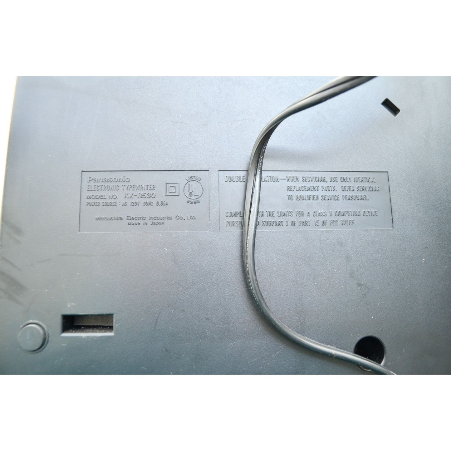 Panasonic KX-R530 Electric Typewriter Tested Working