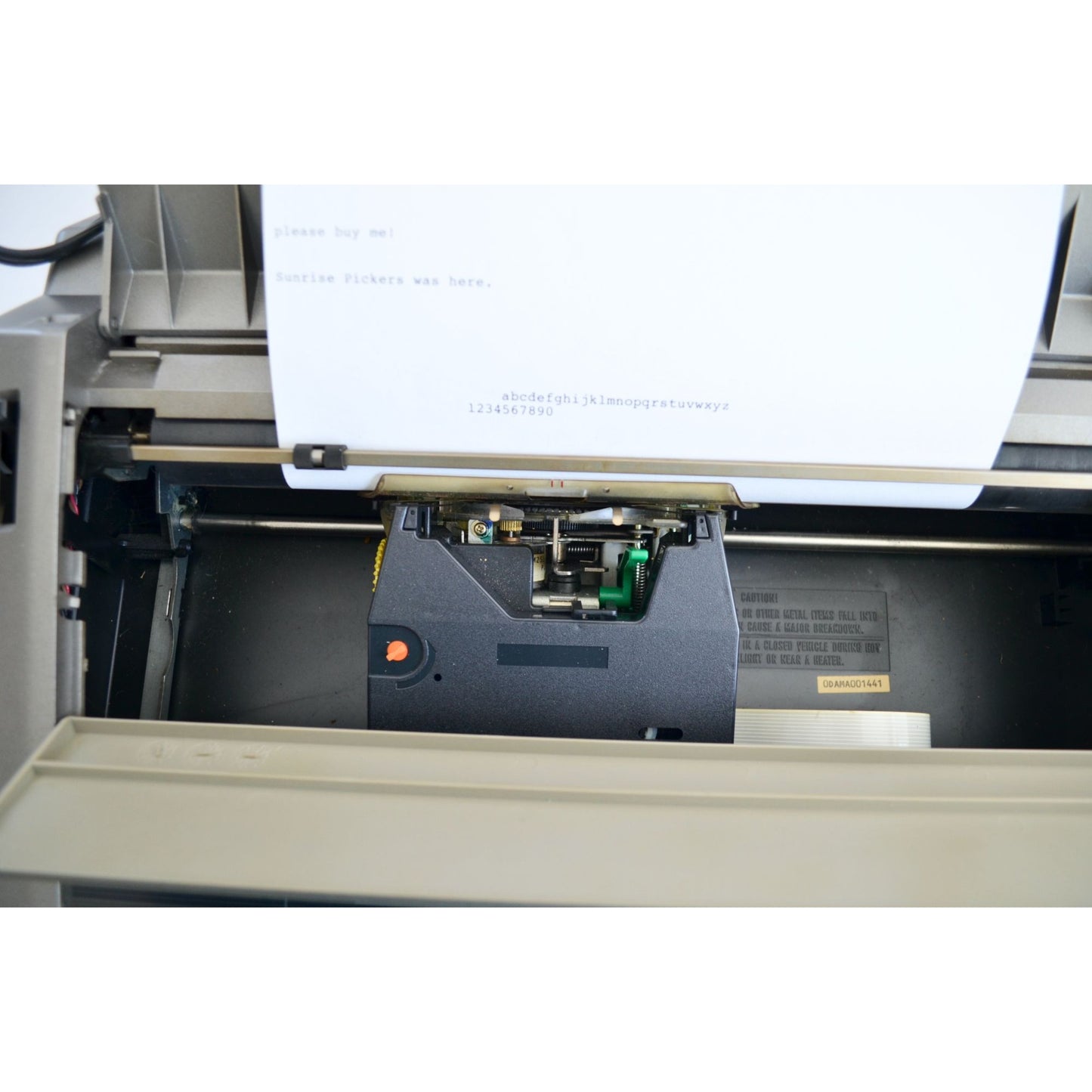 Panasonic KX-R530 Electric Typewriter Tested Working