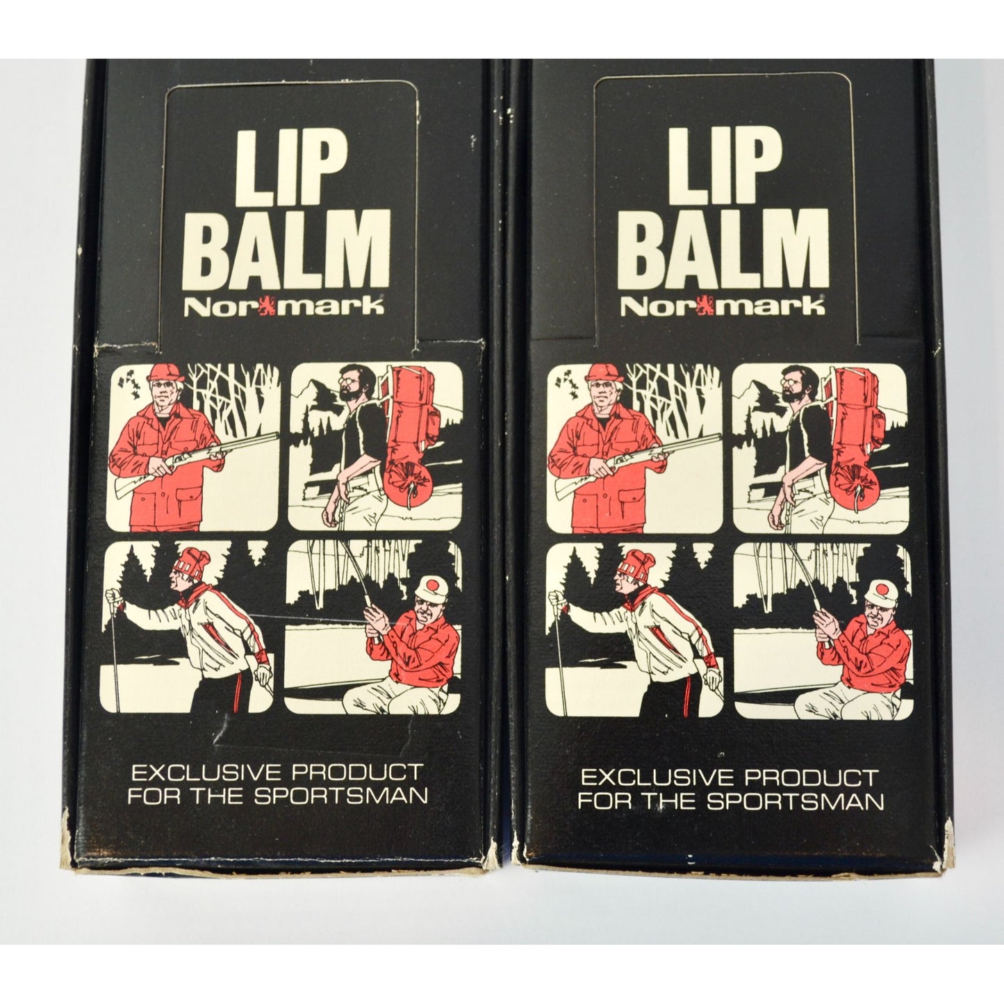 Normark Lip Balm Store Display Box Lot of 2 NOS