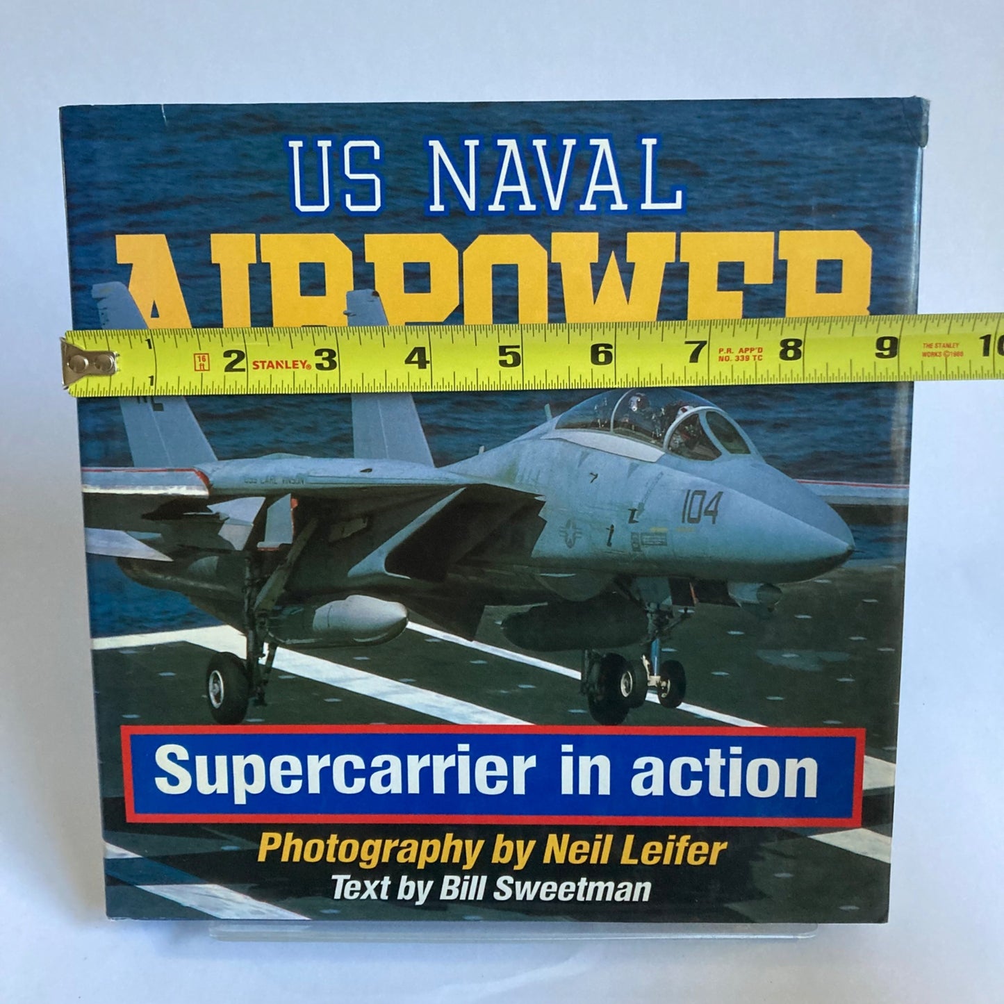 US Naval Airpower Supercarrier in Action Book by Leifer/Sweetman Military