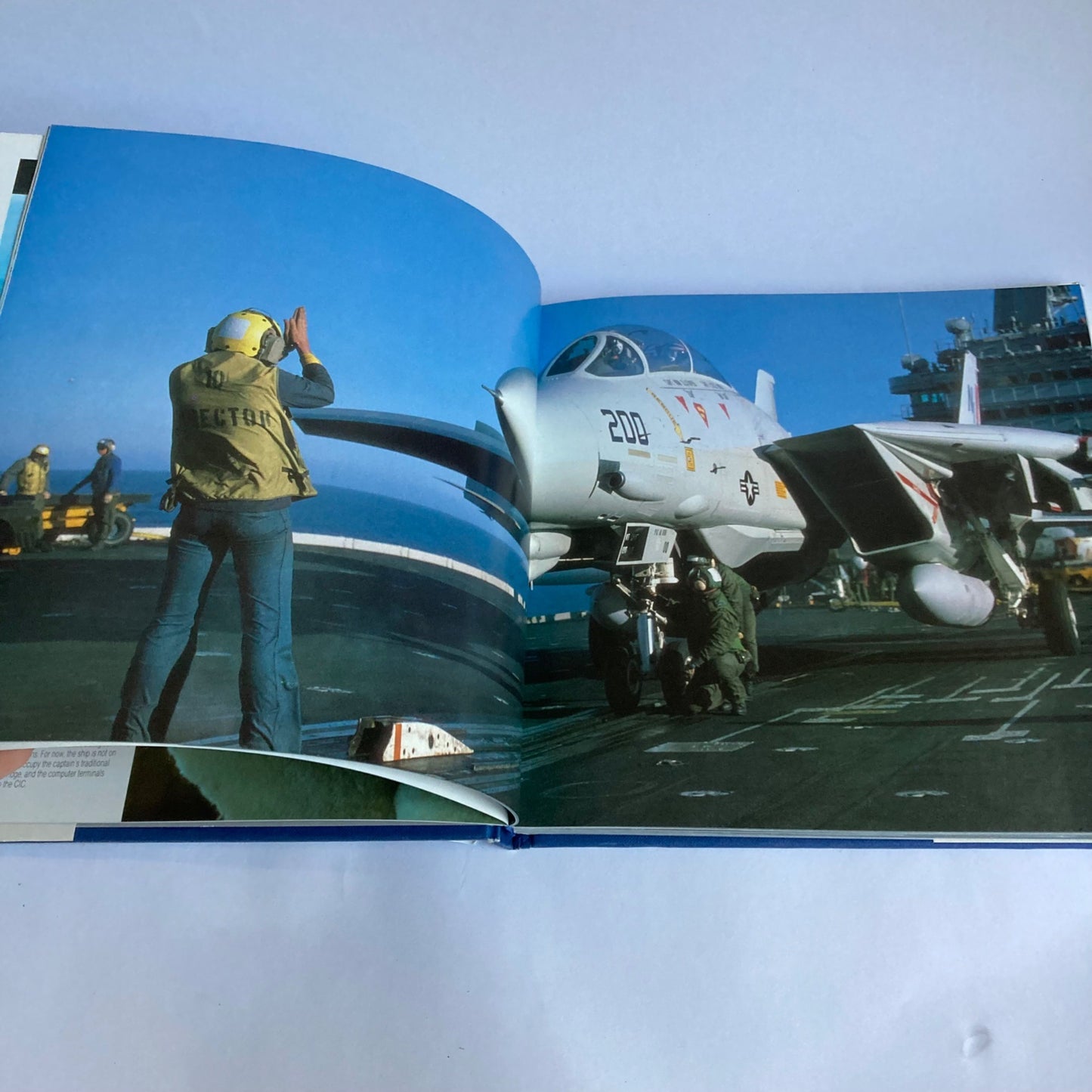 US Naval Airpower Supercarrier in Action Book by Leifer/Sweetman Military