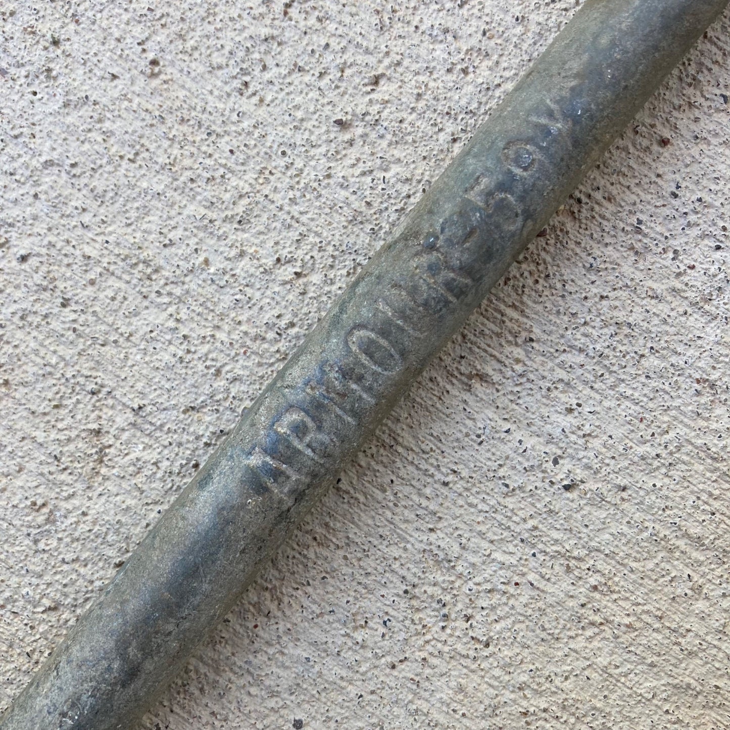 Vintage St John & Co Meat Hook w/ Pulley & Armour Meat Hook Galvanized 59X