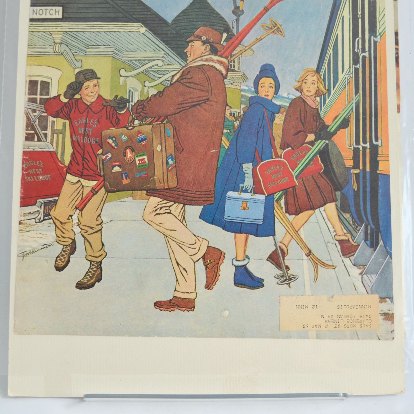 The Saturday Evening Post Magazine COVER January 14 1961