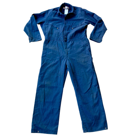 Field N' Forest Blue Mechanic Coveralls Size 46R Jumpsuit