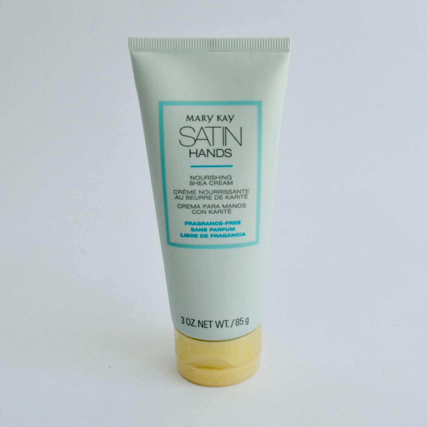 Mary Kay Satin Hands Nourishing Shea Cream Fragrance-Free 3 oz New
