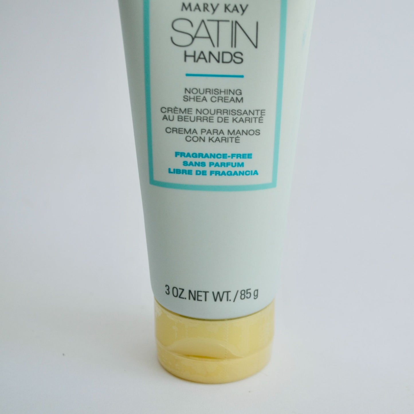 Mary Kay Satin Hands Nourishing Shea Cream Fragrance-Free 3 oz New