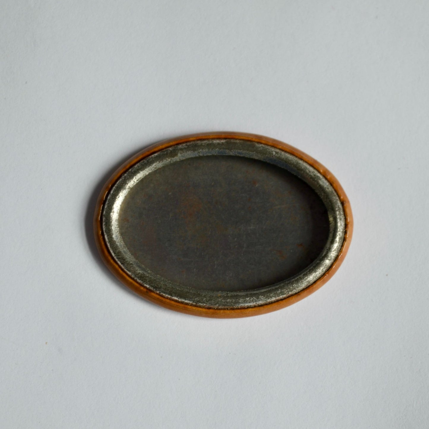 Vintage West Football Pin (missing pin portion) Button