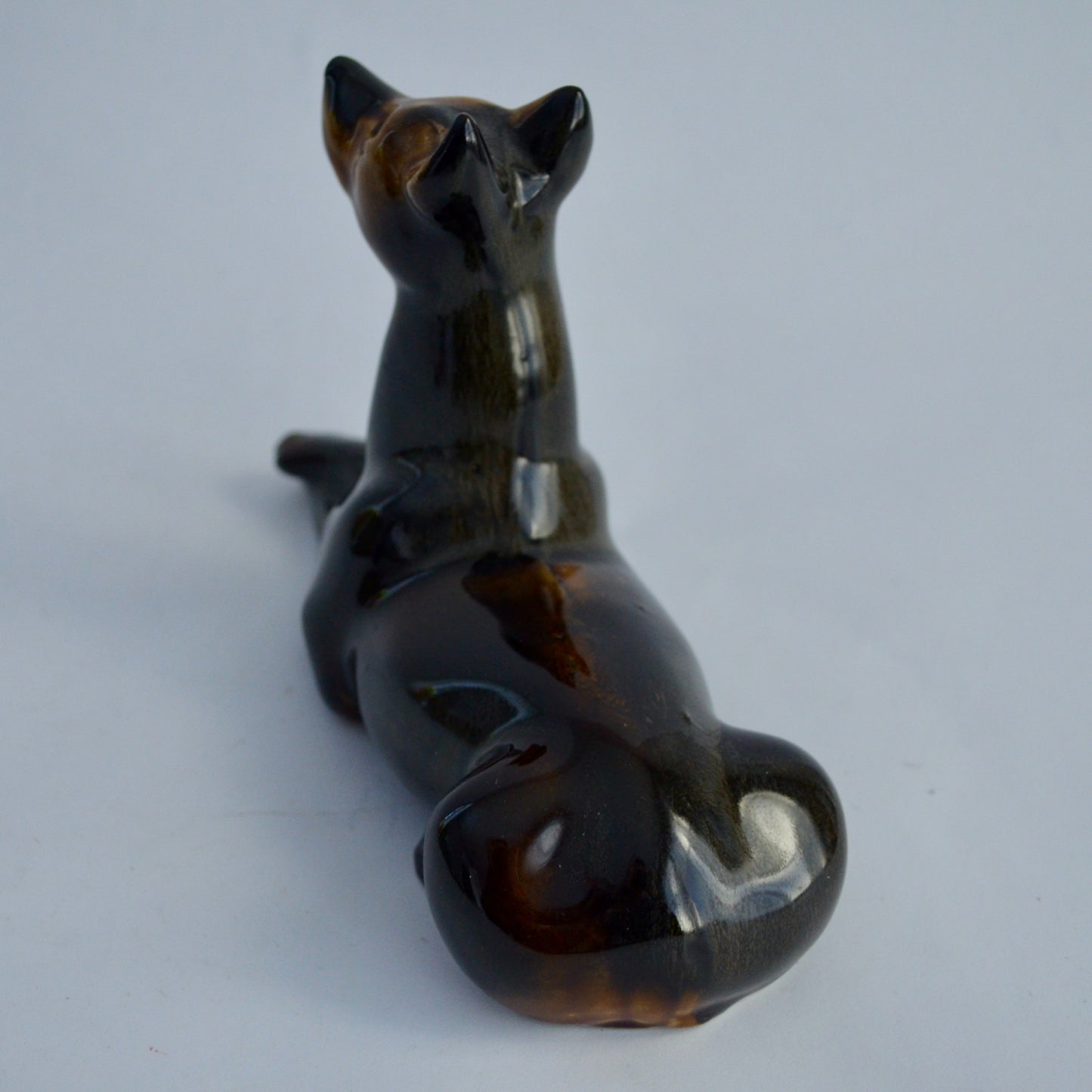 Vintage MCM Doberman Ceramic Figurine Brazil 4166