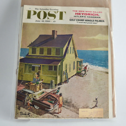 The Saturday Evening Post Magazine COVER June 18 1960