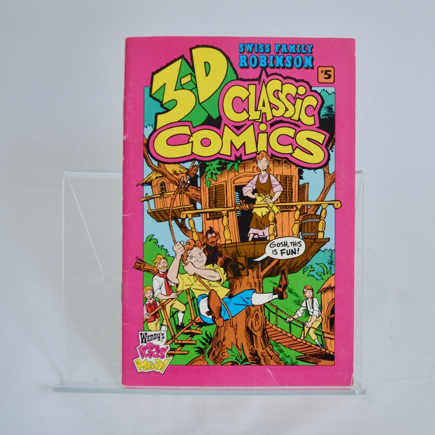 Wendy's 3-D Classic Comics Swiss Family Robinson