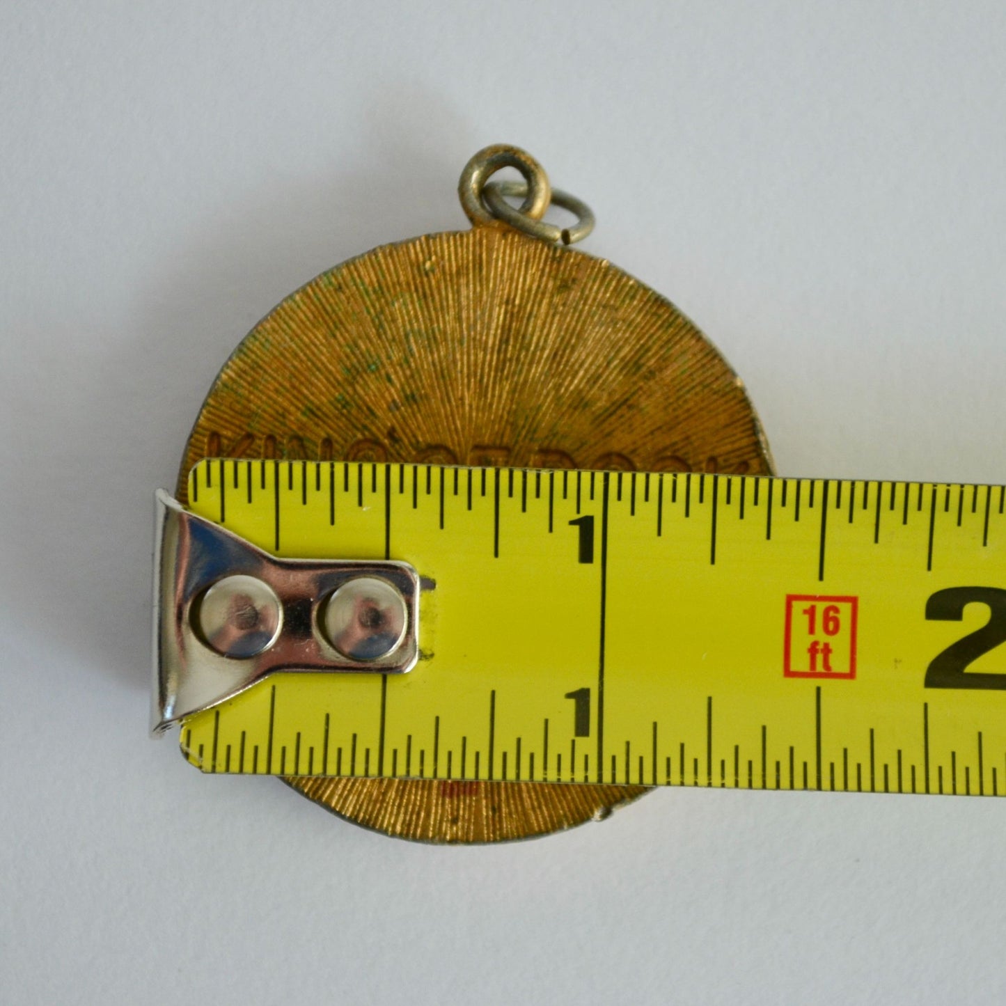 Elvis King of Rock Necklace Pendant Gold 1935 - 1977