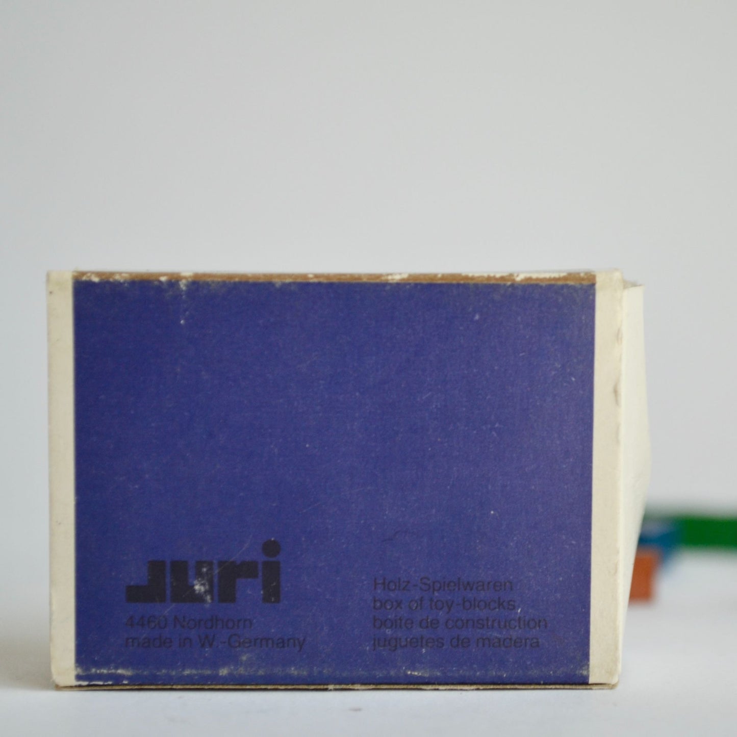 Vintage Juri Matchbox Zoo Toy Apes Wood Block Set Made in West Germany