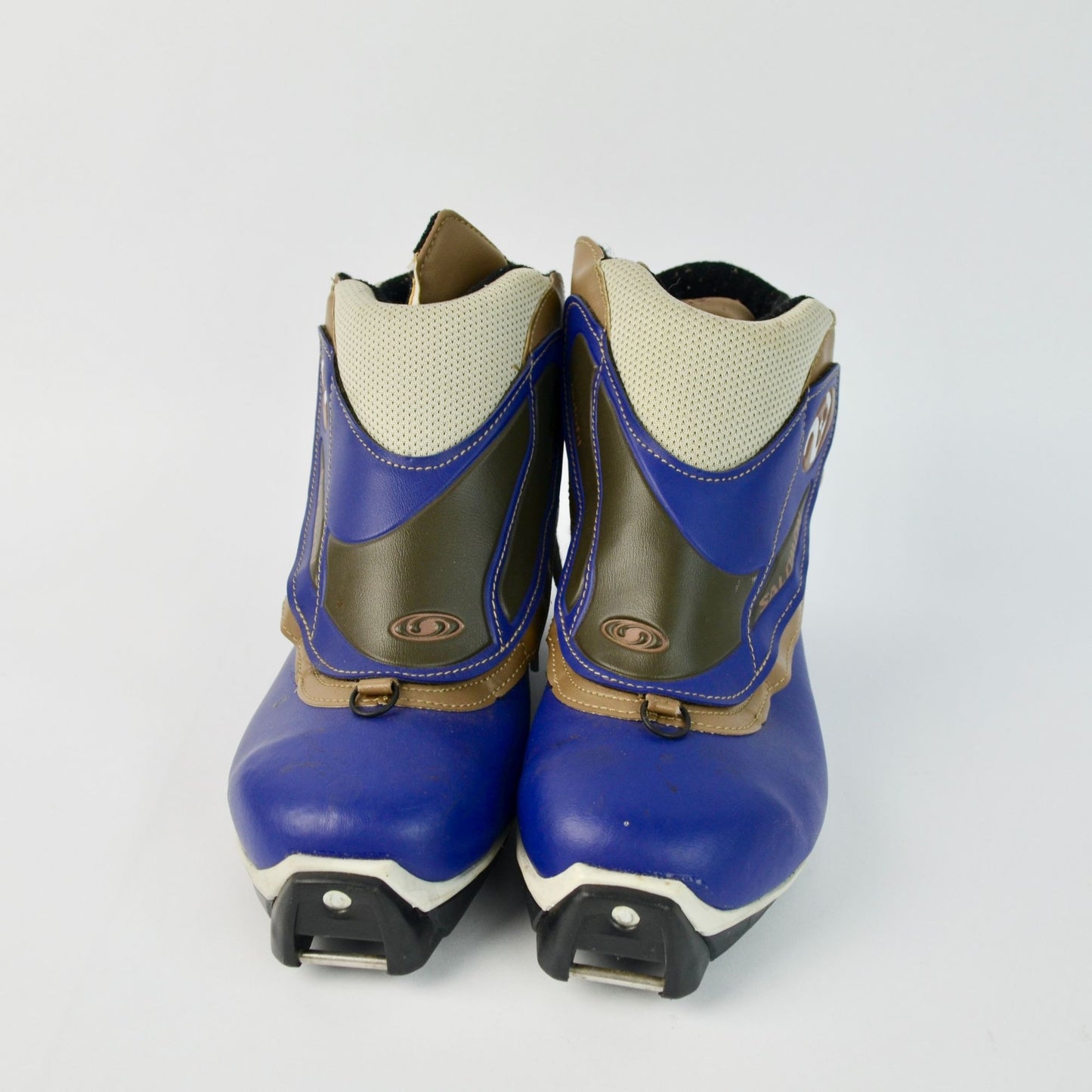Salomon V4 Cross Country Ski Boots EU Size 41 SNS Profil Nordic Blue