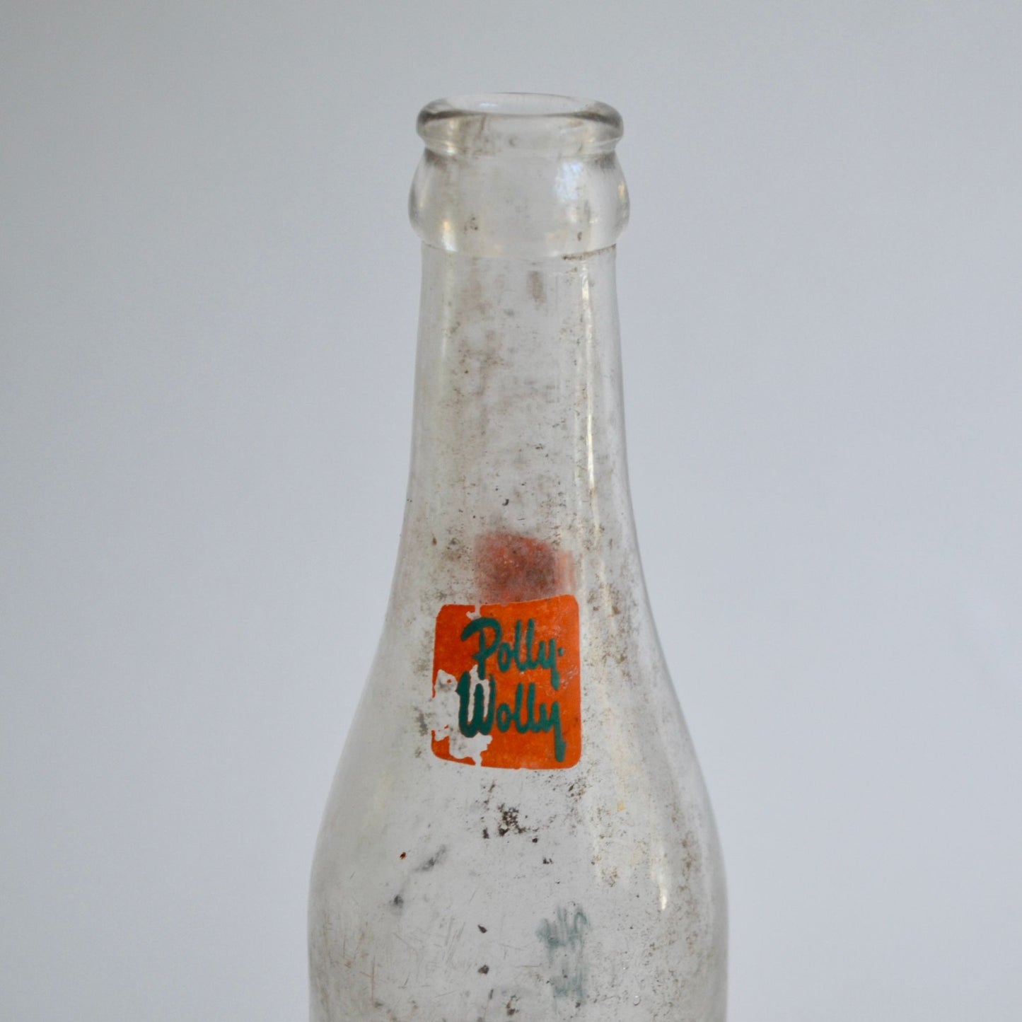 Vintage Polly Wolly Beverages Glass Bottle Seven-Up 7up Duluth, MN