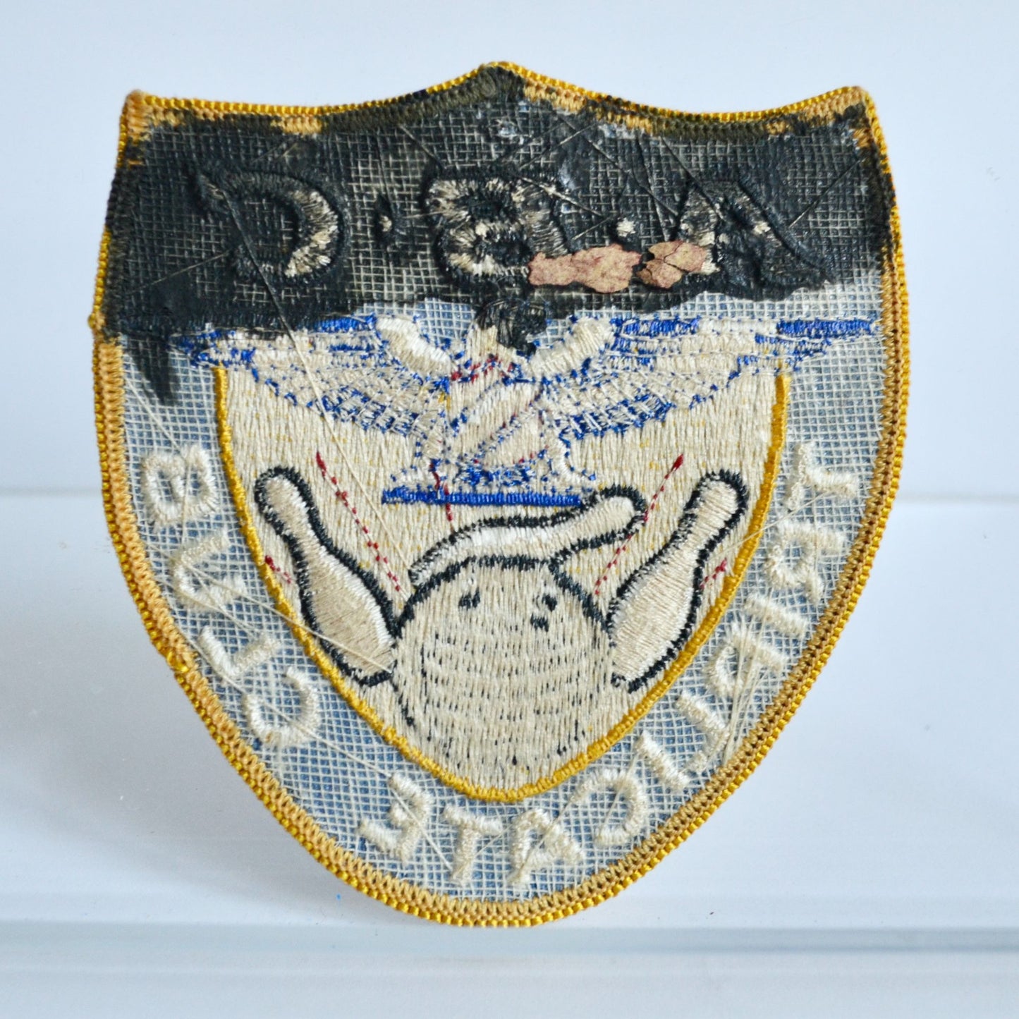 Vintage A B C Triplicate Club Bowling Patch
